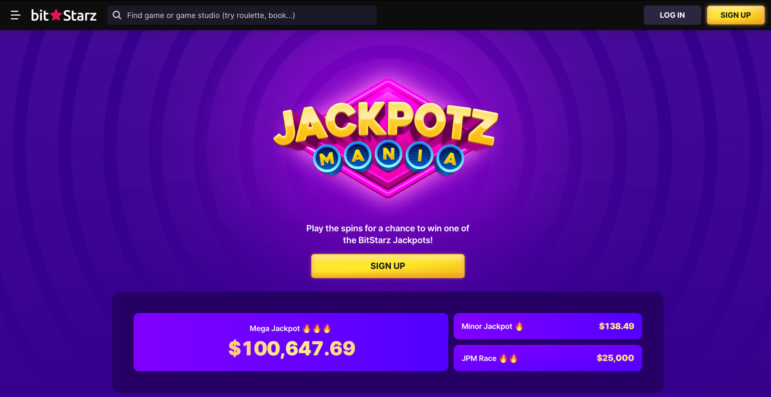 BitStarz Jackpotz Mania