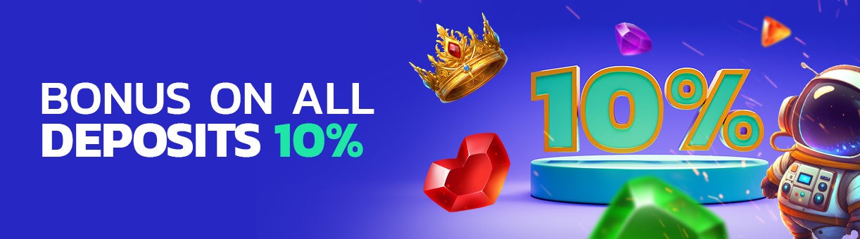 10% Deposit Boost on all Deposits