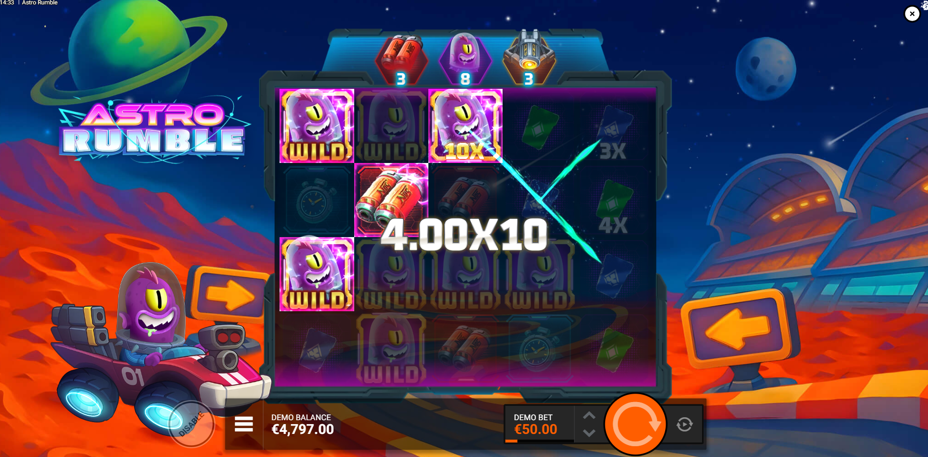 Pot Features Award Wilds, Nitro, or Multiplier Symbols to The Reels