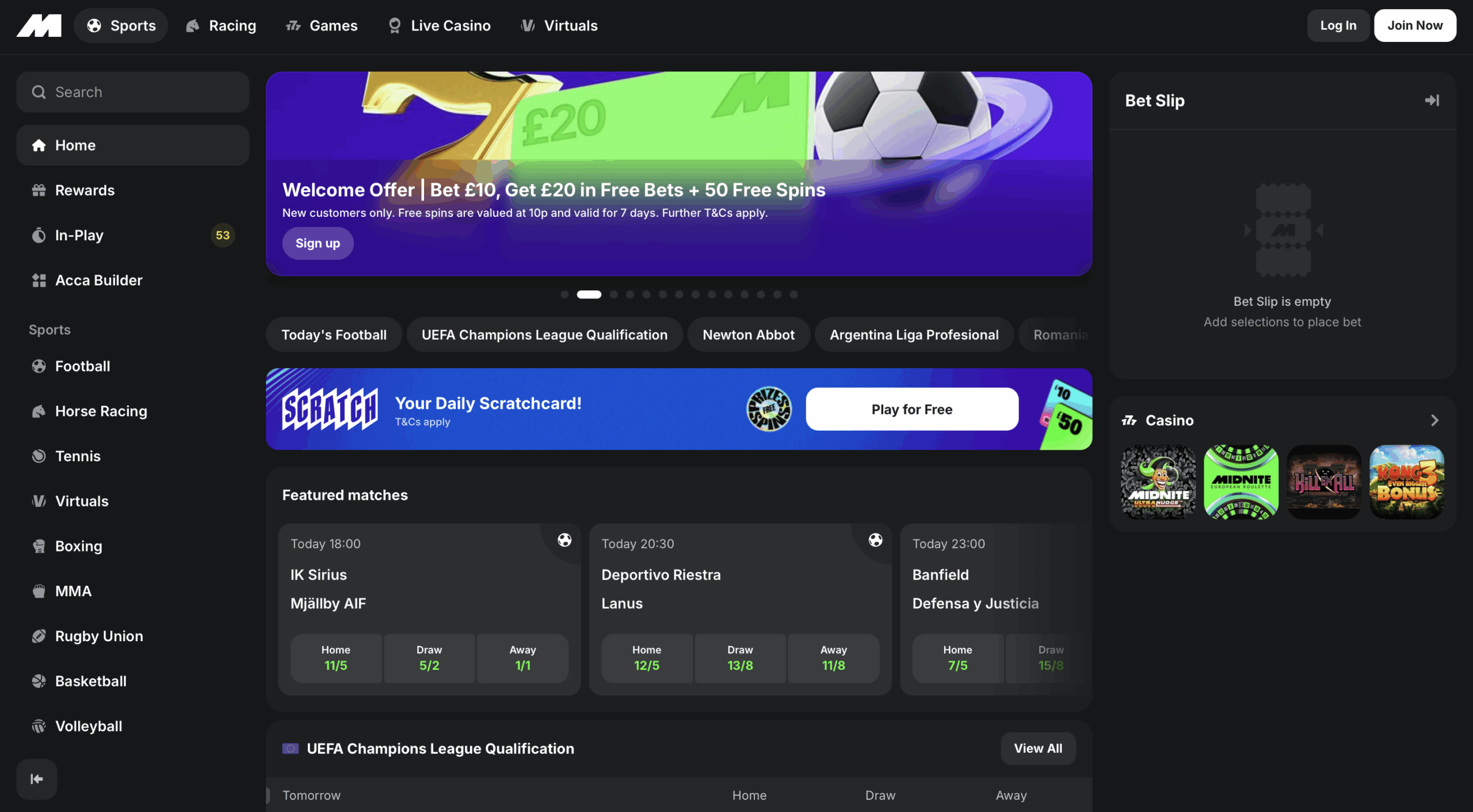 Midnite Sportsbook