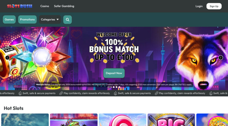 Slots Rush Casino Review and Bonus Offer 2025 | Hideous Slots