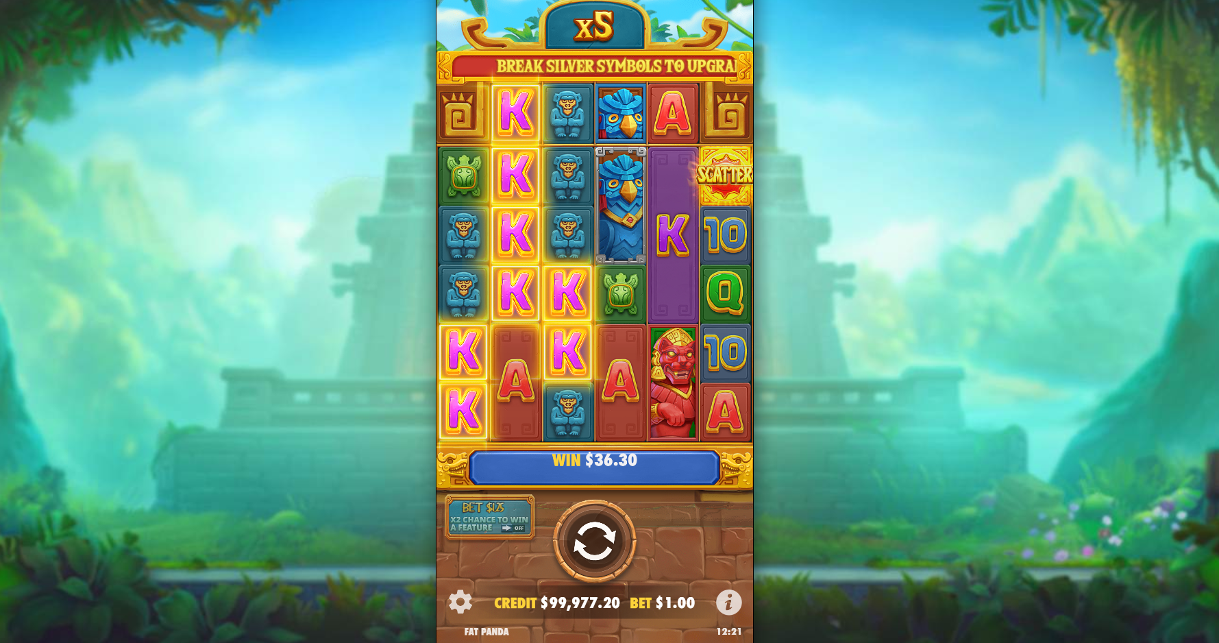 Wins Are Consistent When 3+ Matching Symbols Land on Reels 1-6