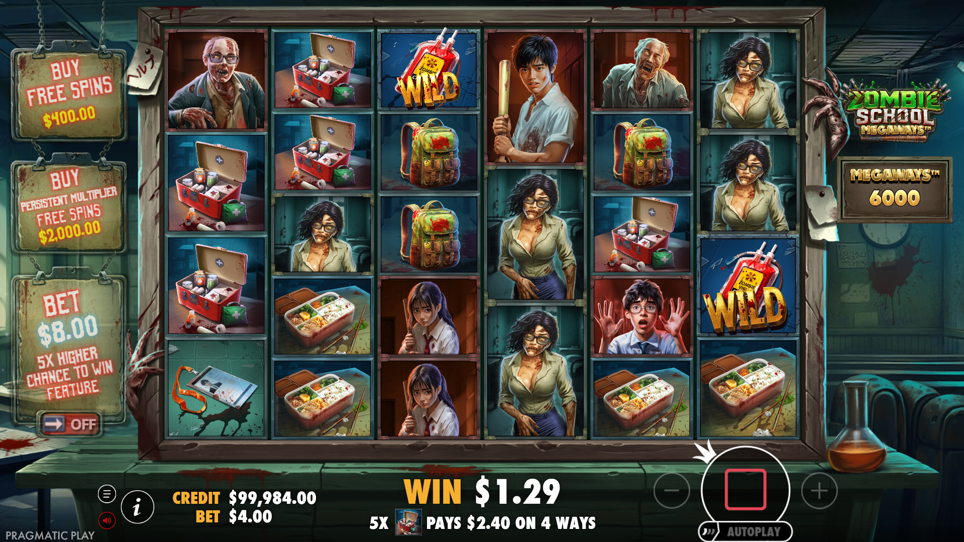 Zombie School Megaways Offers Players up to 117,649 Ways to Win