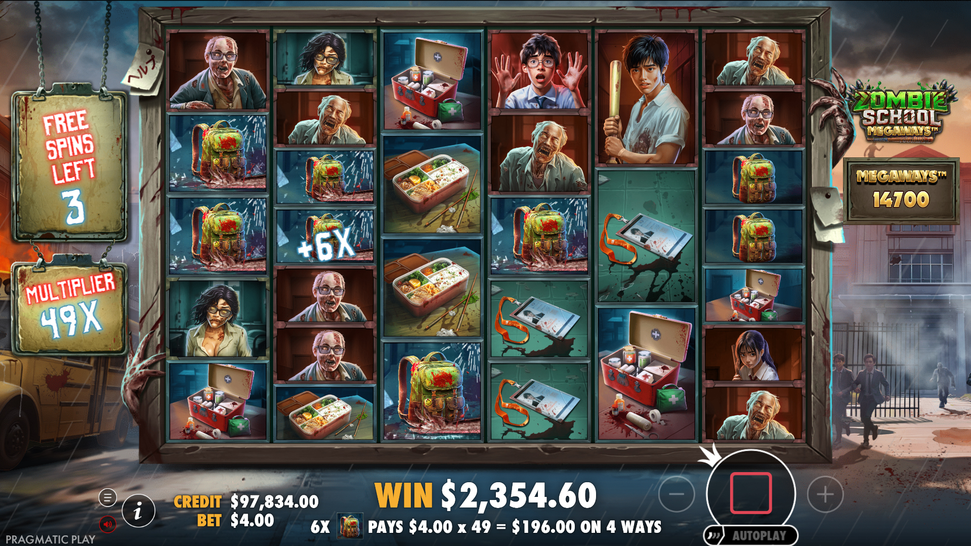 Persistent Multiplier Free Spins Activates a Persistent Win Multiplier That can be Progressed Throughout the Feature