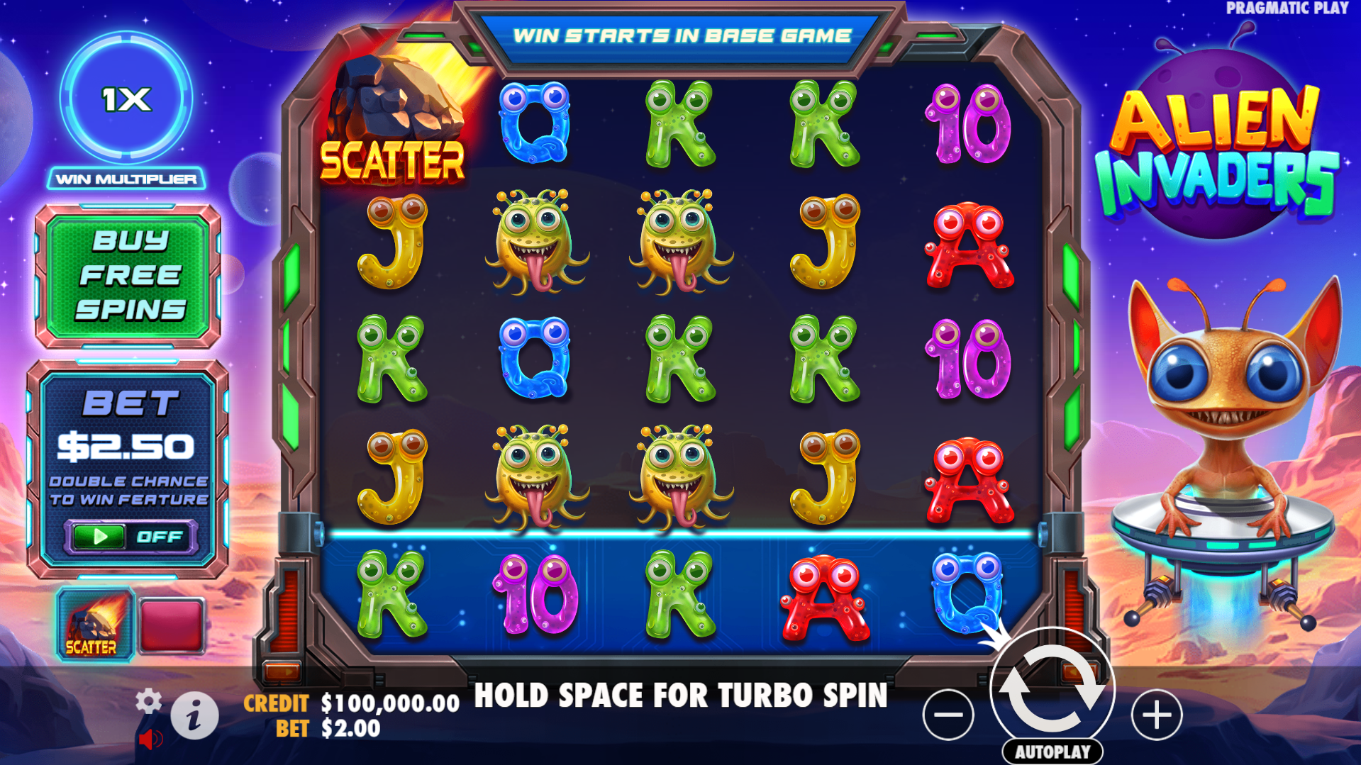 Alien Invaders Base Game Play