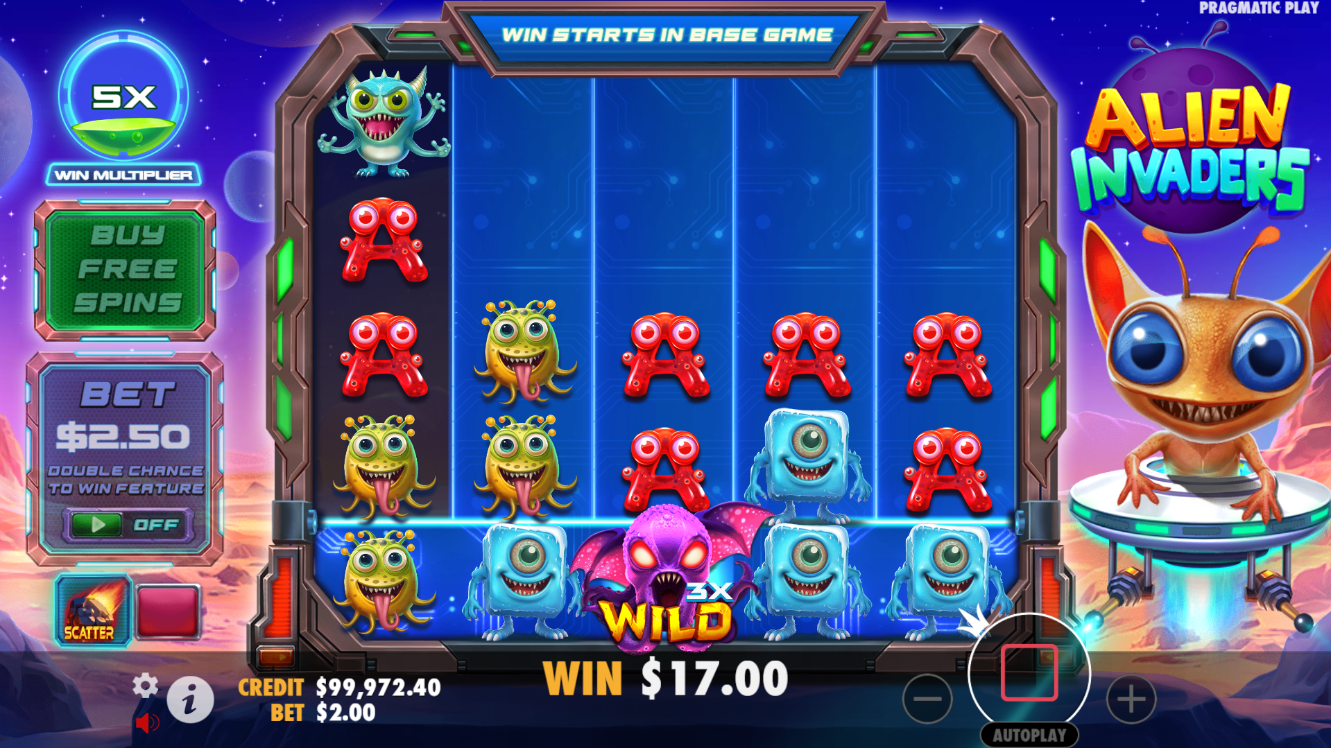 Winning Combinations Help Build the Win Multiplier During Each Game Round
