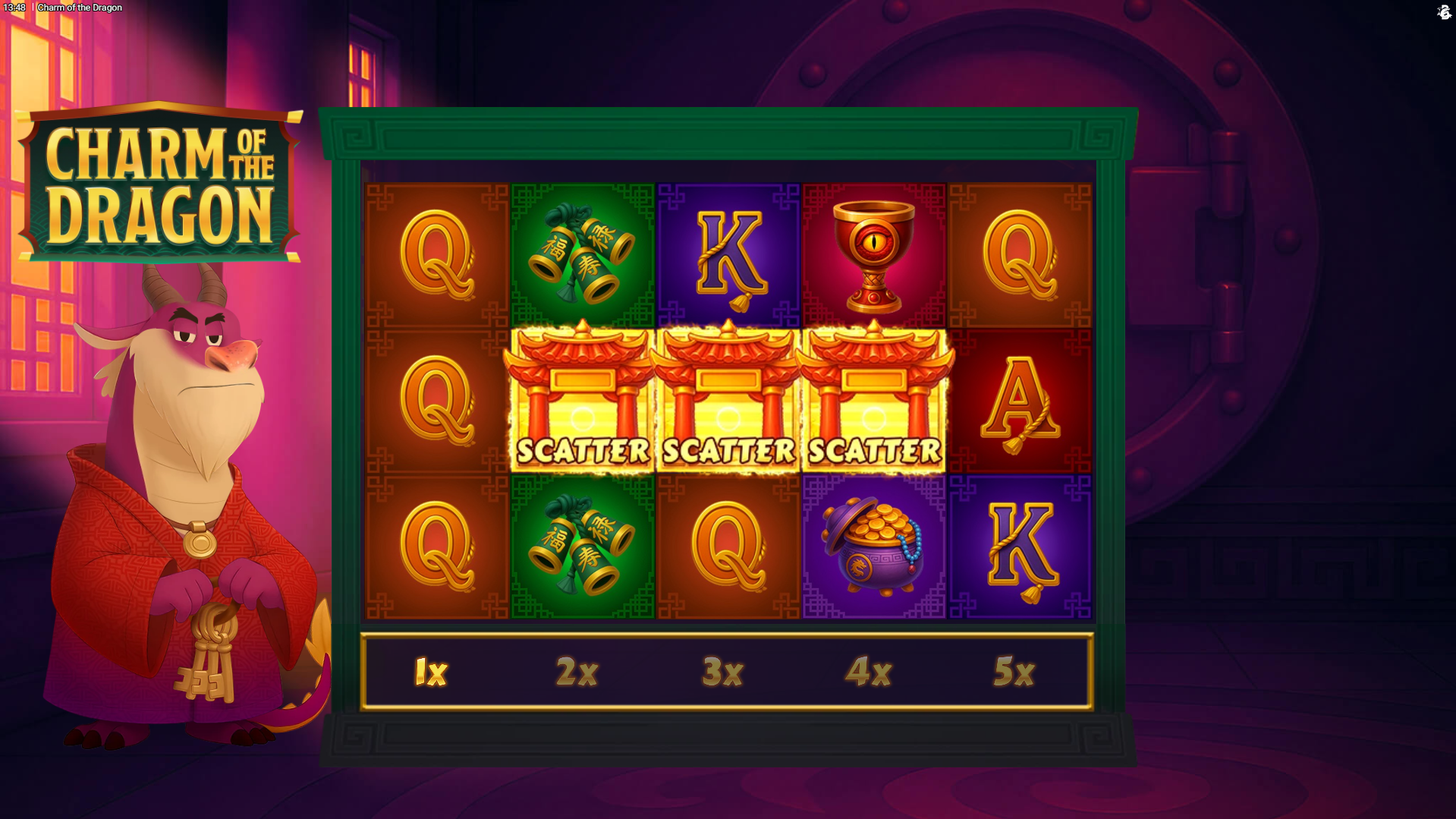 Land 3 or 4 Scatters to Trigger the Free Spins Bonus Rounds