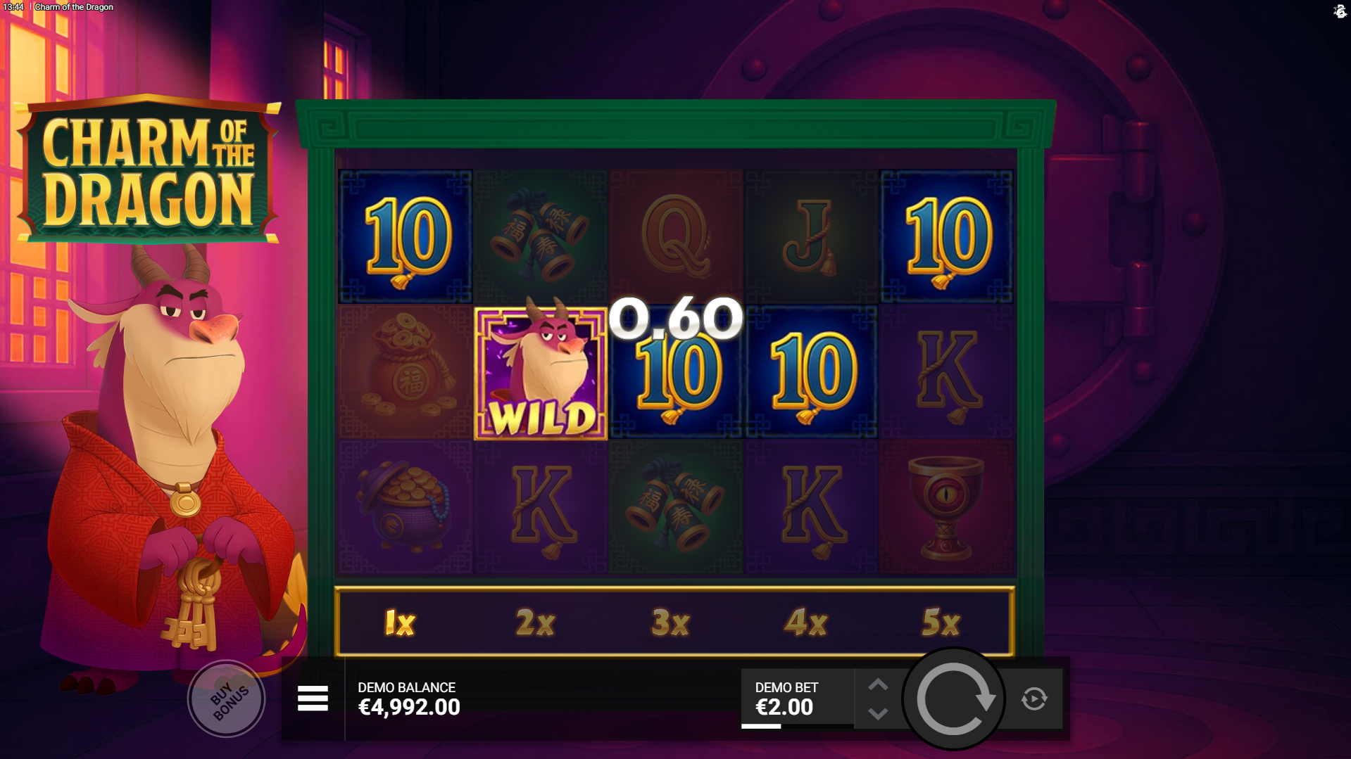 Charm of the Dragon Offer Players Dynamic Wins Ways Between 243 to 7,776