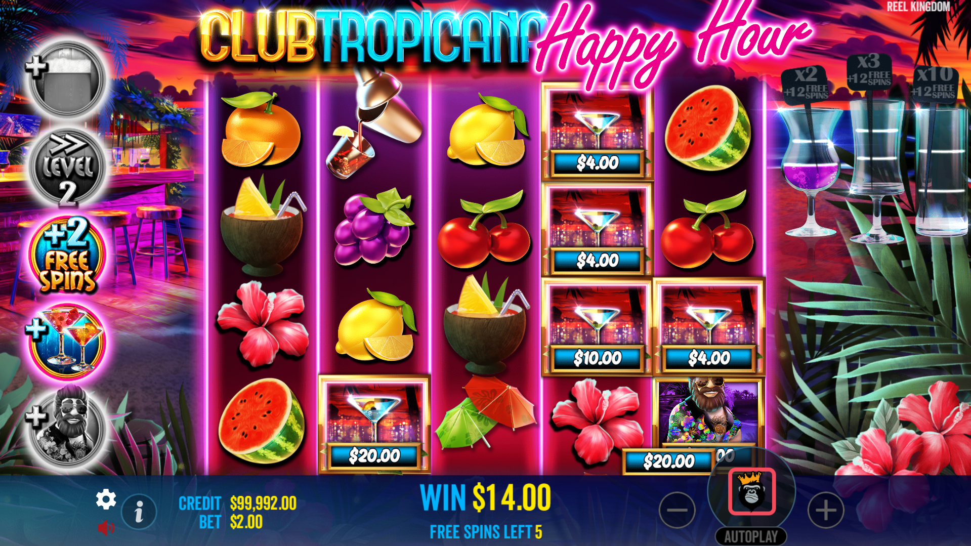 Land Wild Symbols Alongside Money Symbols During Free Spins for Prize Collections
