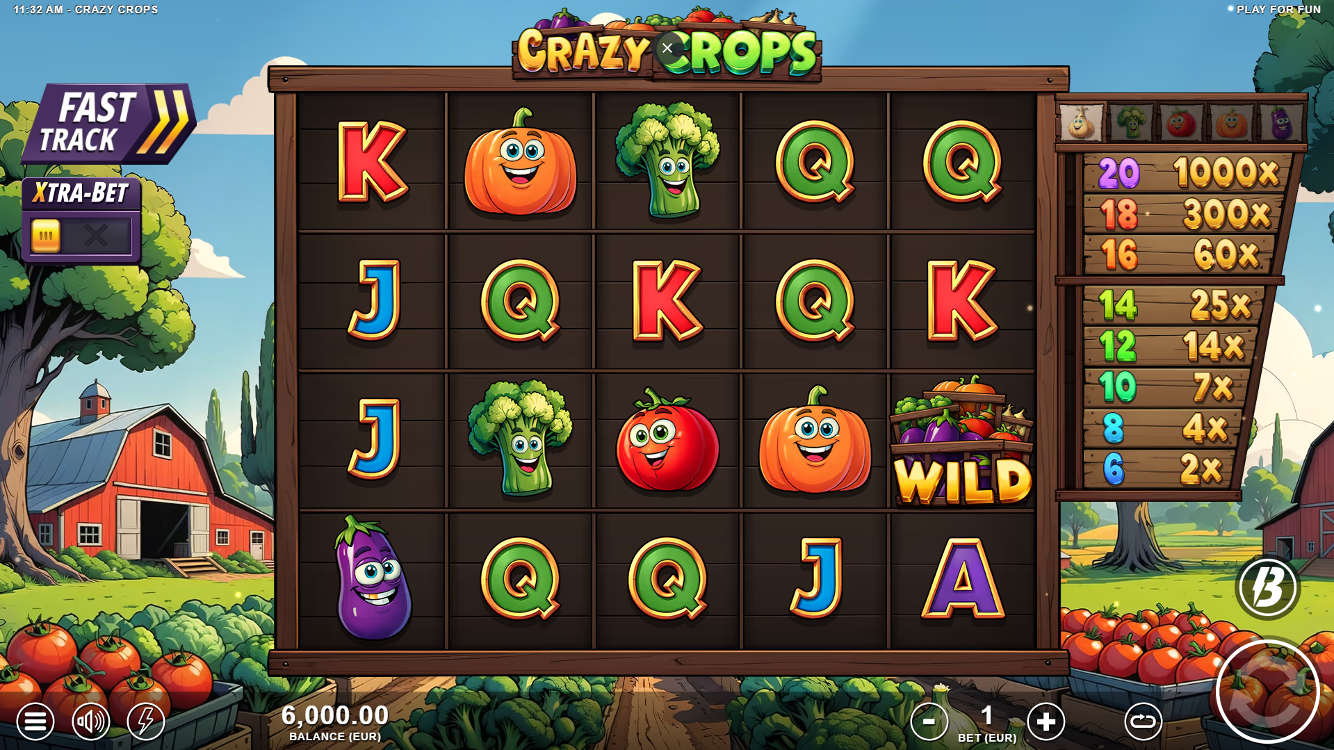 Crazy Crops Base Game Play