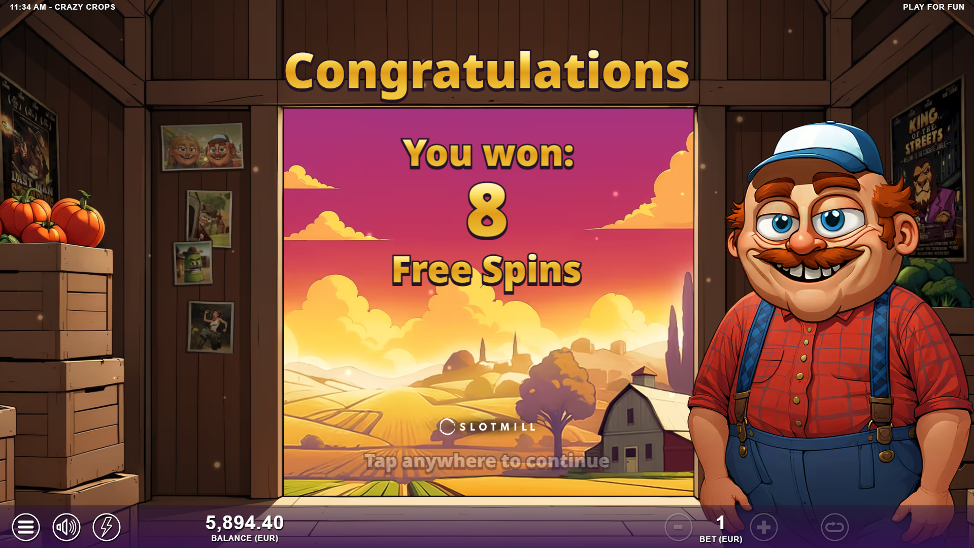 Land 3 or More Scatters to Trigger the Free Spins Bonus Round