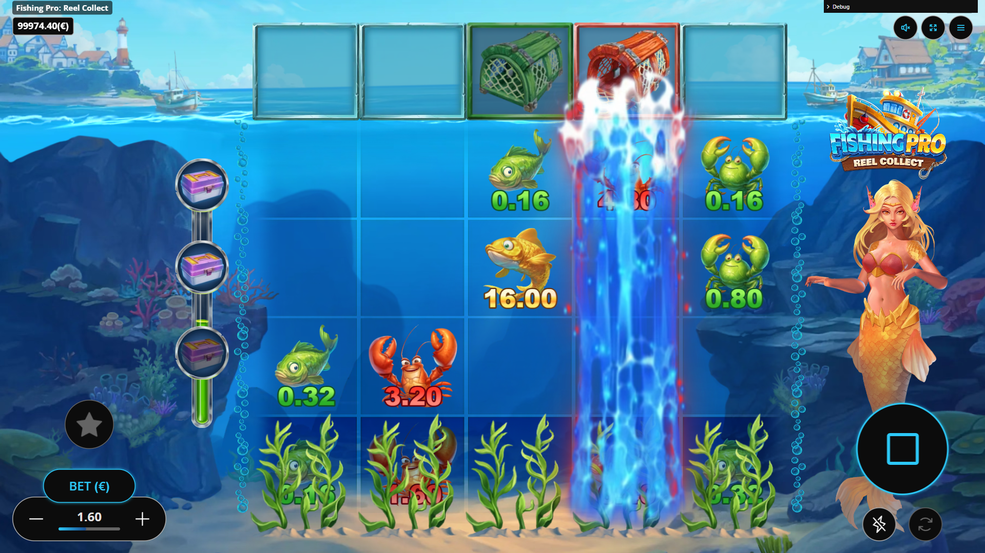 Land 4 Types of Collector Symbol in the Collector Reel to Collect a Variety of Prize Symbols Below