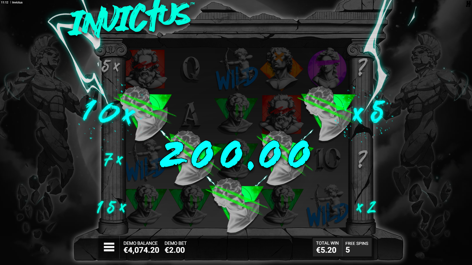Invictus Immortal Gains Free Spins Play