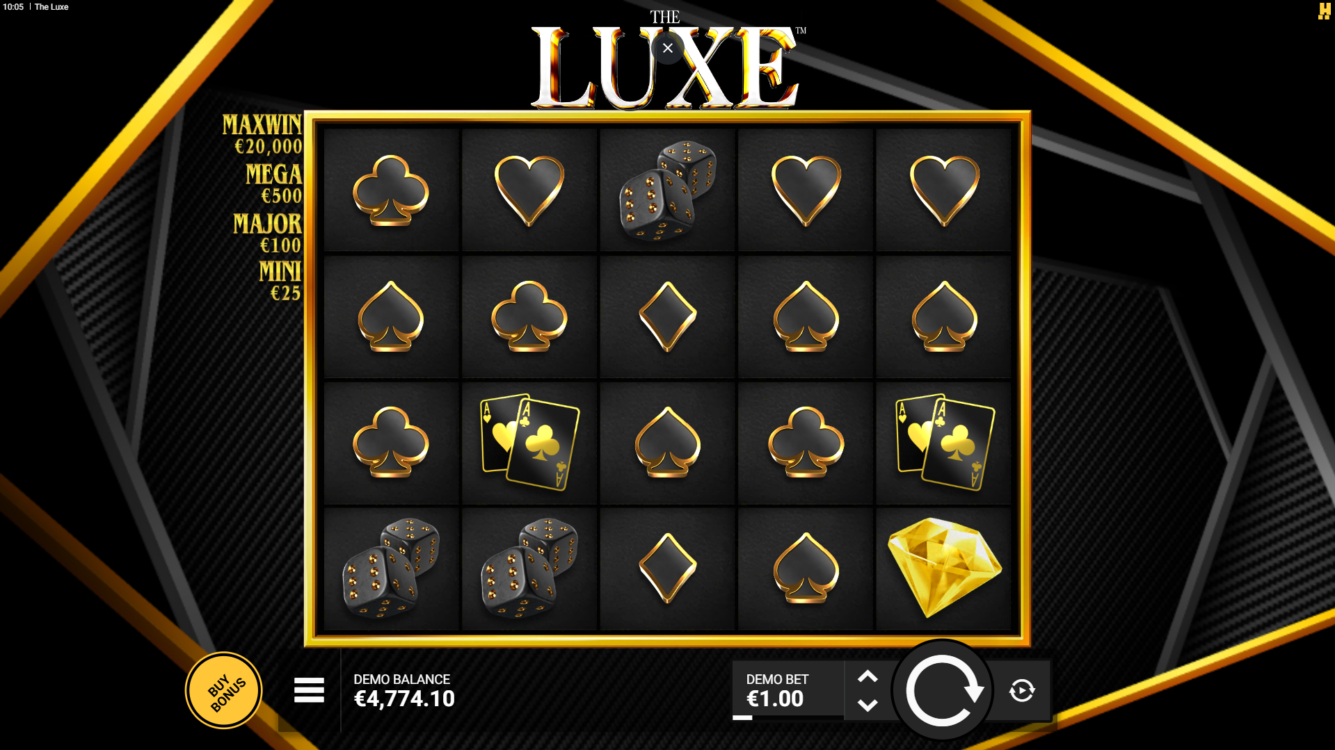The Luxe Base Game Play