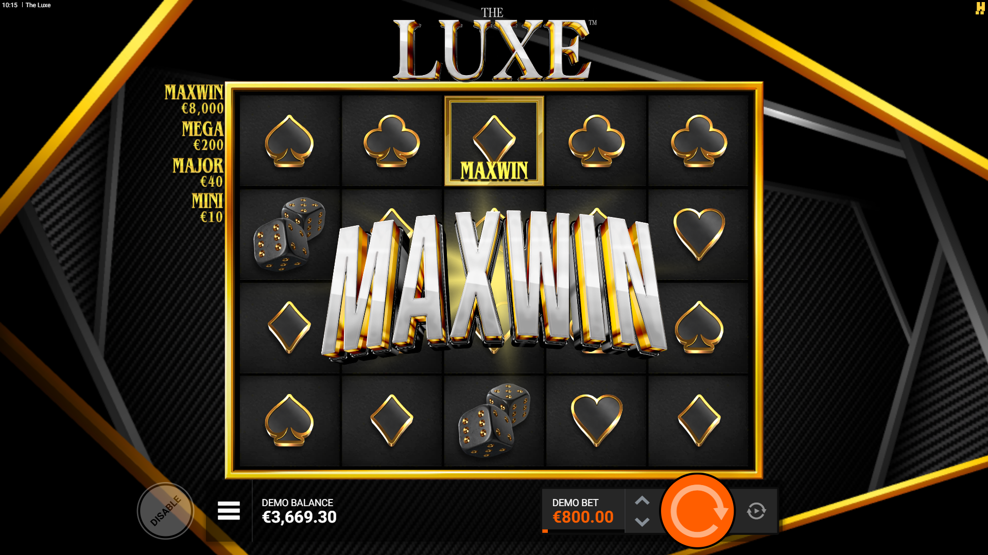 The Luxe Comes Along With a 20,000x bet Max Win Potential