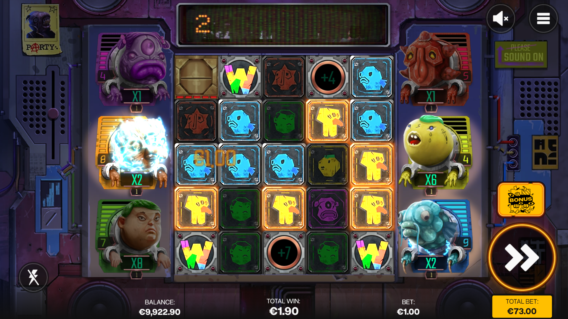 Trigger Free Spins for Persistent Meter and Level Upgrades