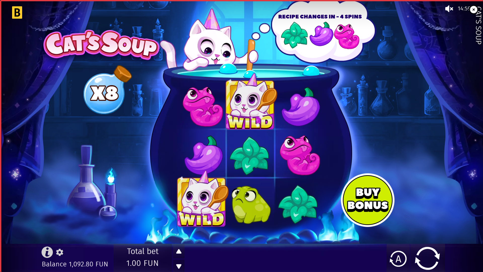 Land Wild Symbols to Double the Current Win Multiplier