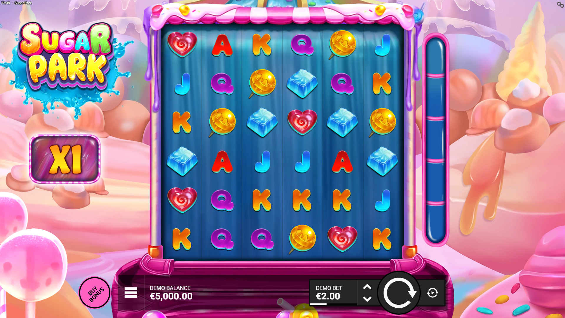 Sugar Park Base Game Play