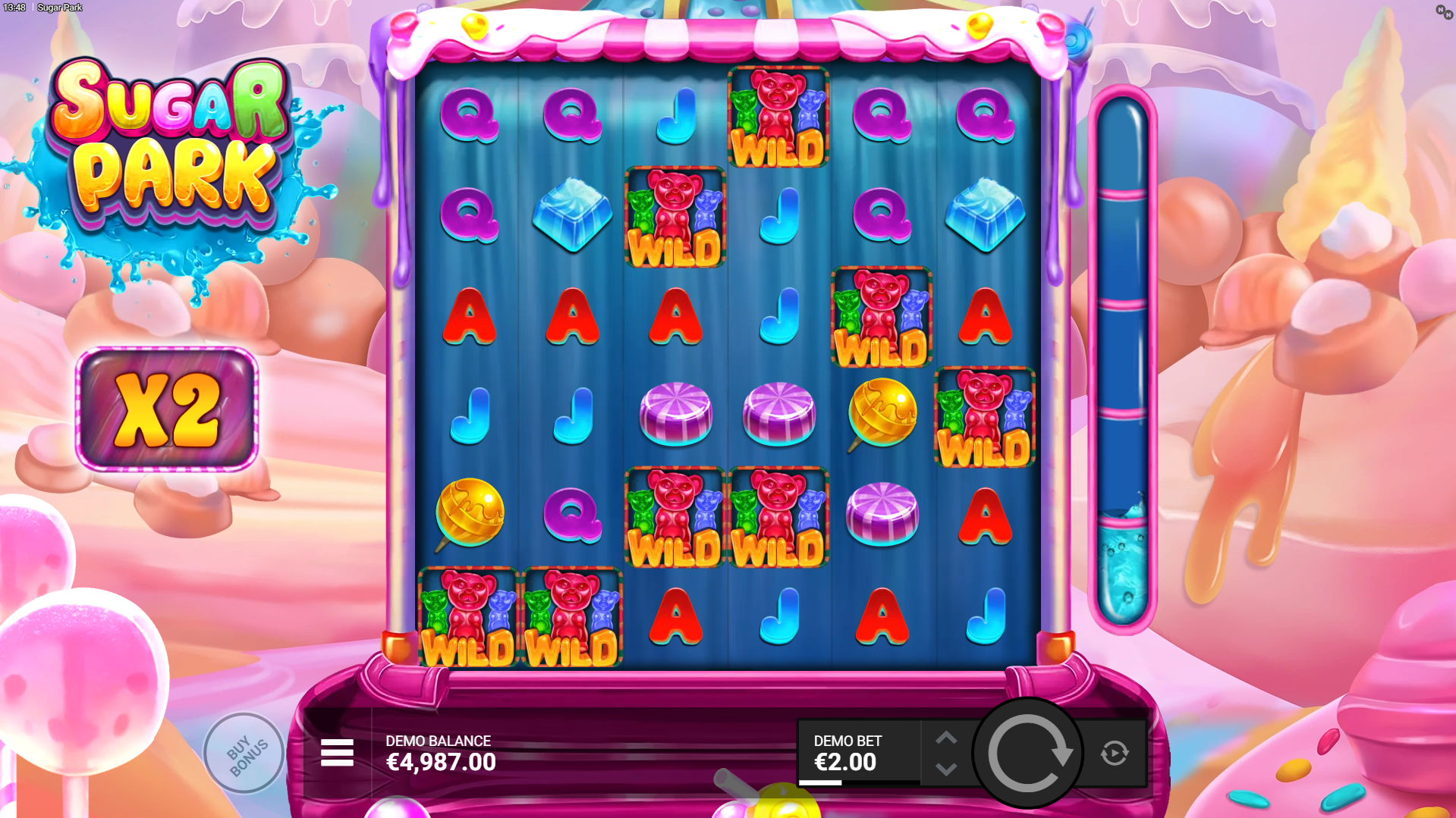 Land the Sugar Swirl Symbol for Extra Wild Additions