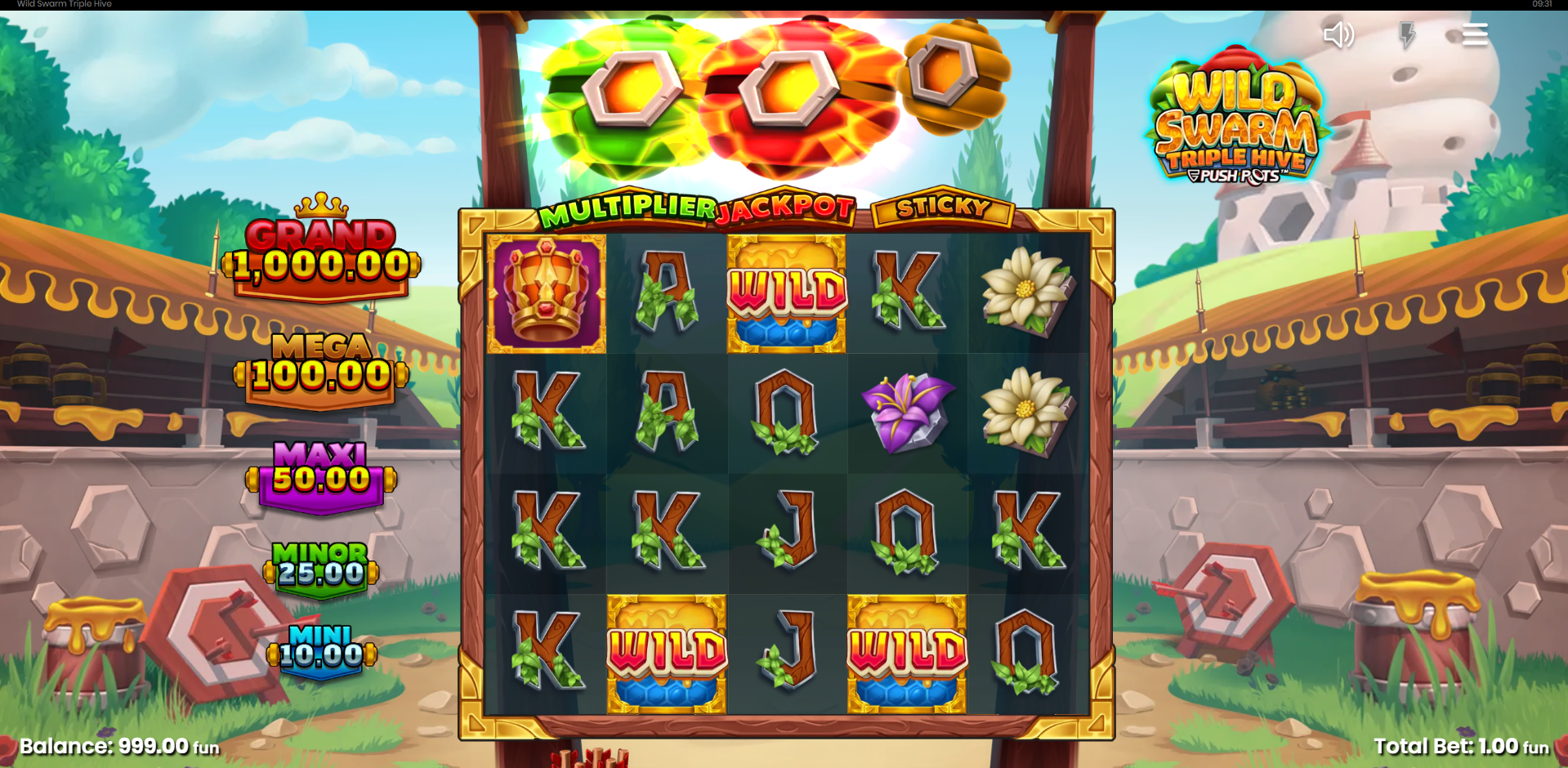 Trigger One or More Hive Features and Combine Free Spin Enhancements