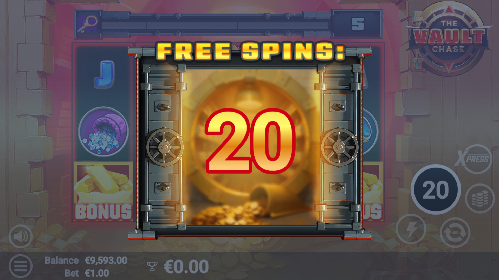 Land 3 or More Scatters to Trigger the Free Spins Bonus Round