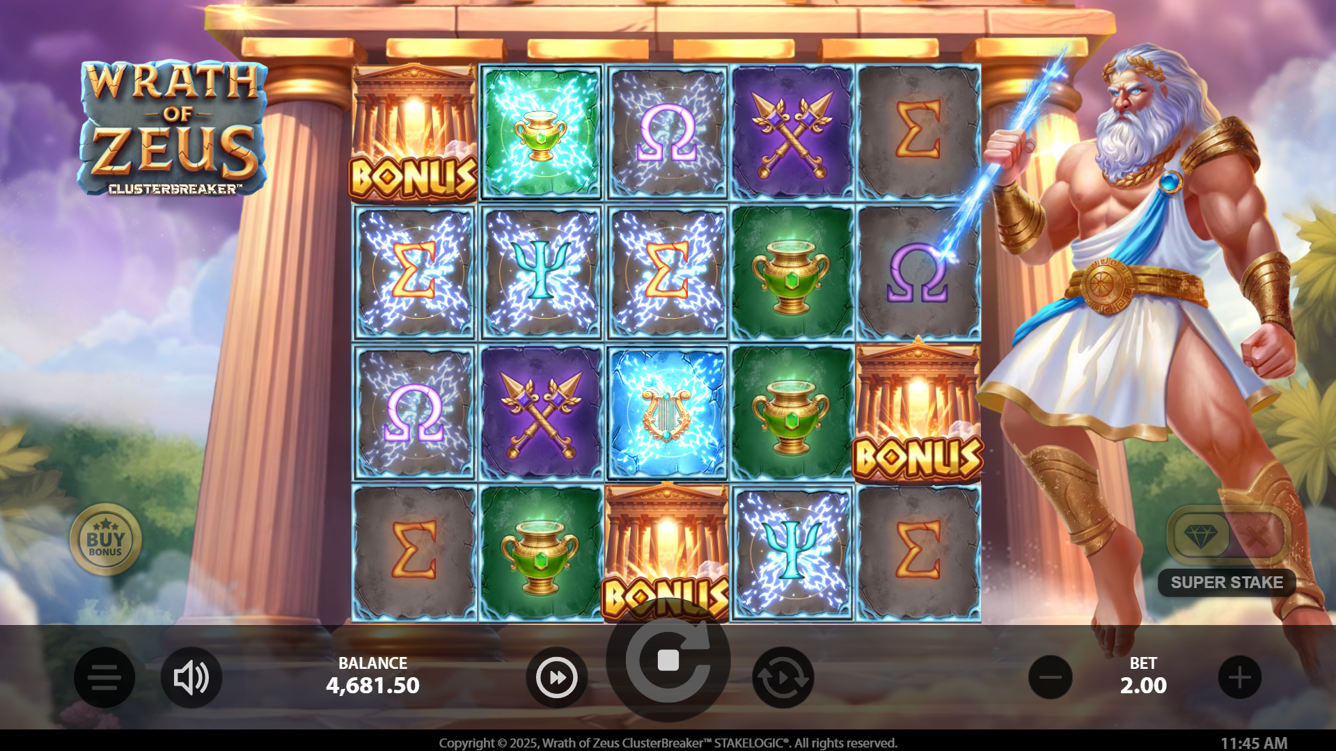 Land 3 Scatter Symbols to Trigger the Free Spins Bonus Round