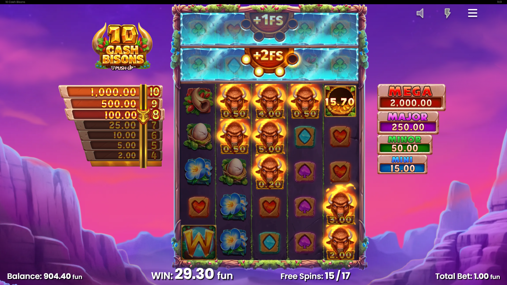 Land Scatters During the Free Spins Bonus to Unlock Extra Rows for Enhanced Win Ways
