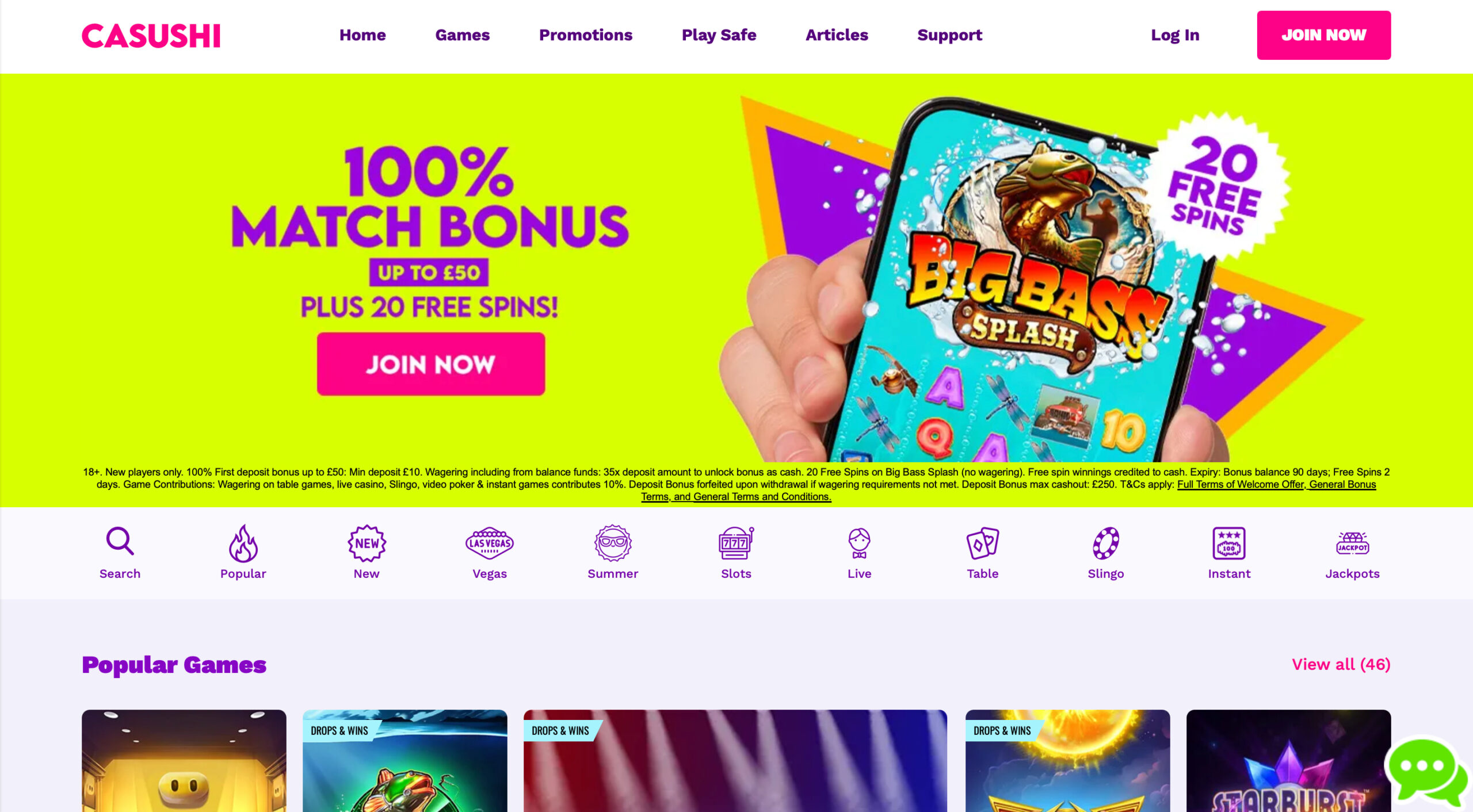 Casushi Homepage