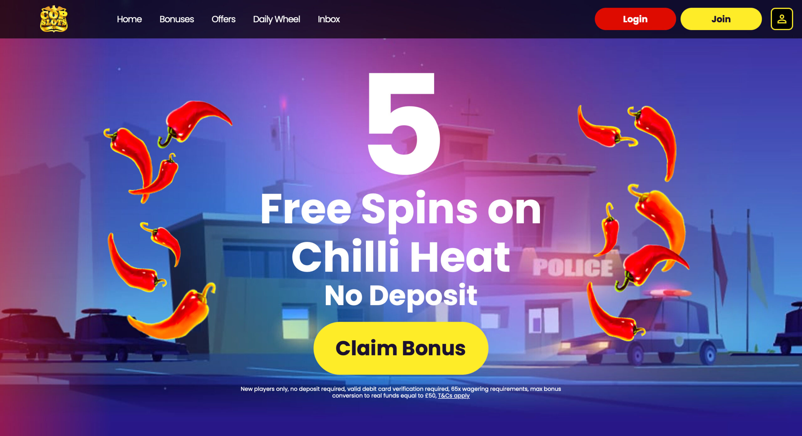 Cop Slots Welcome Bonus