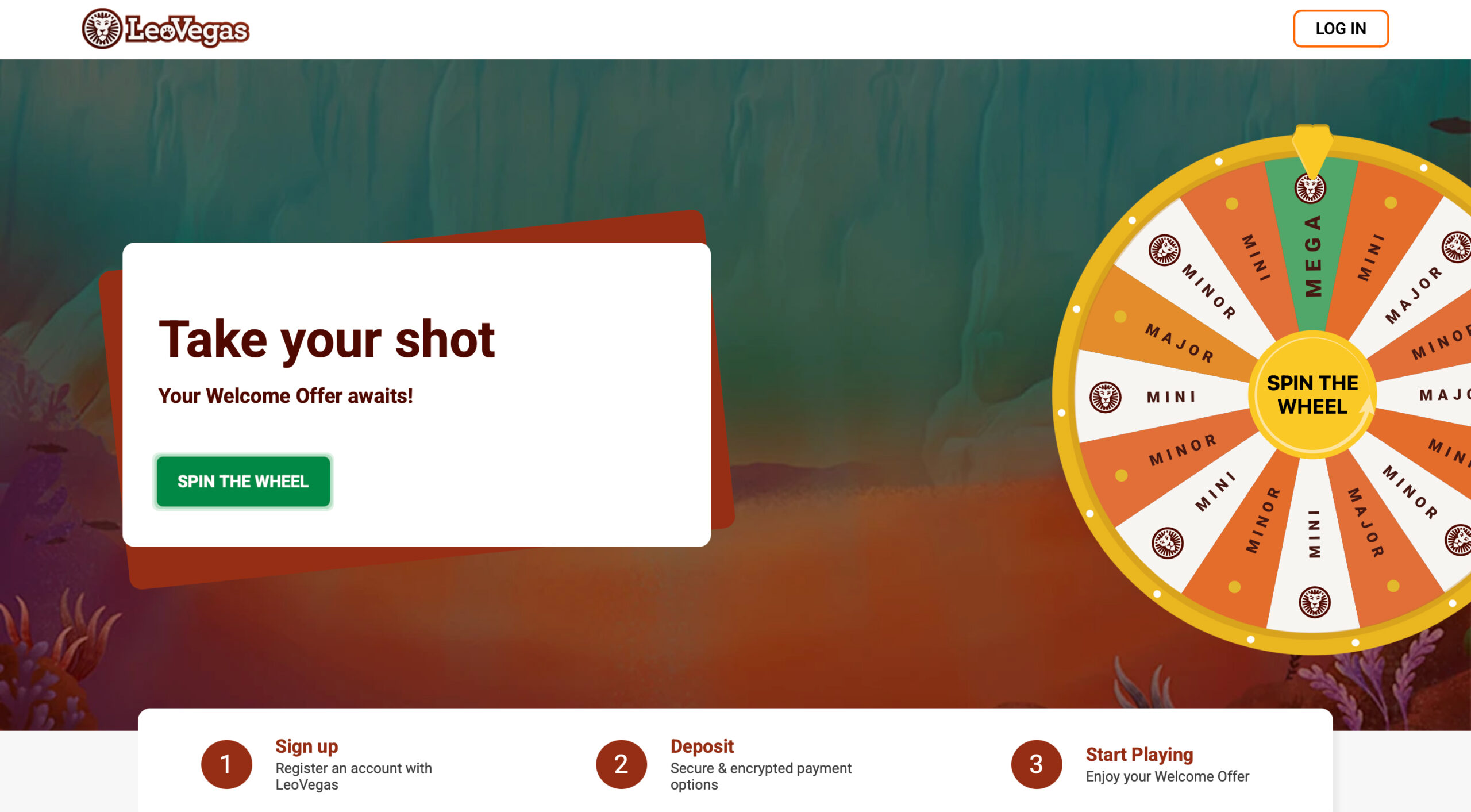 LeoVegas Welcome Bonus
