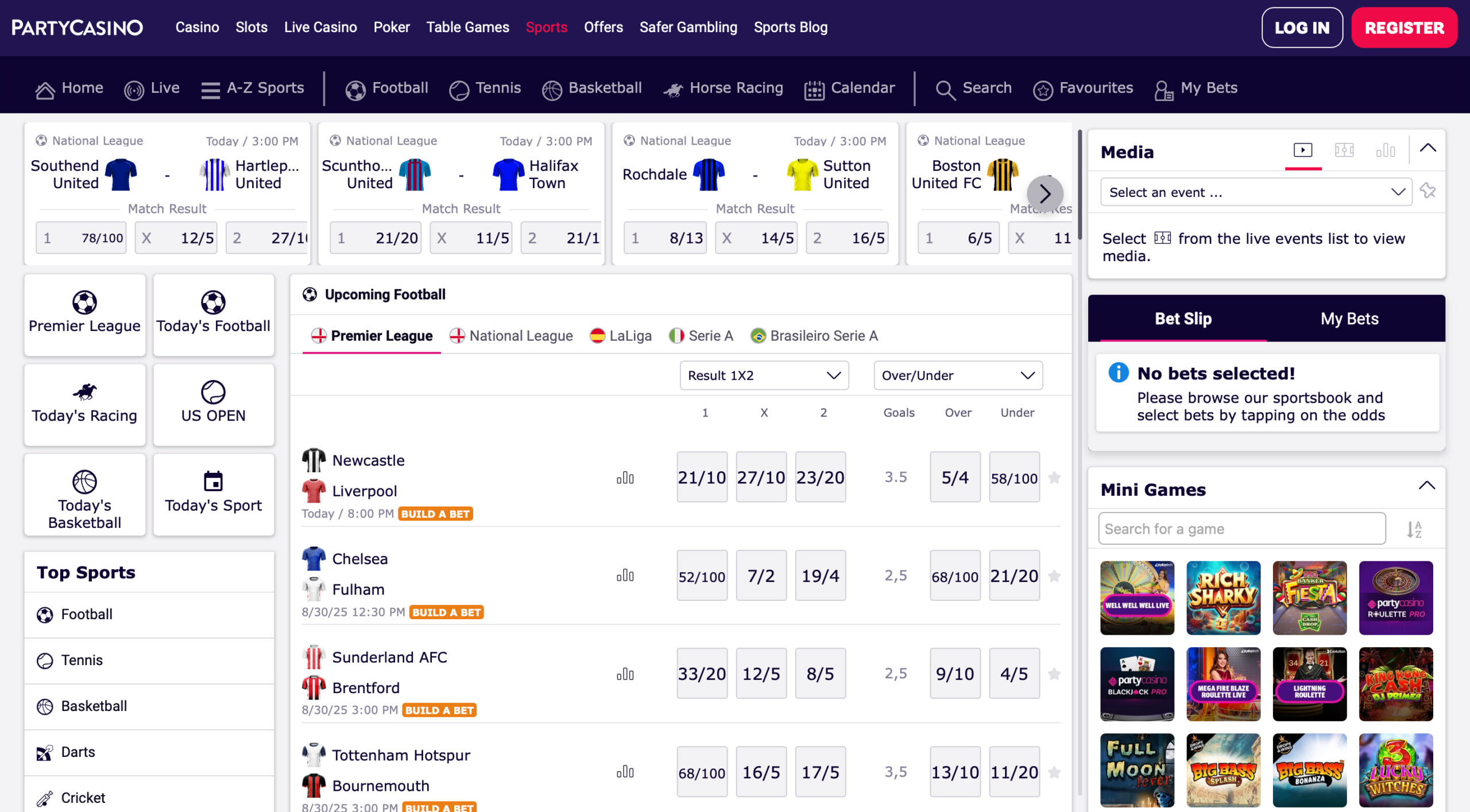 PartyCasino Sportsbook