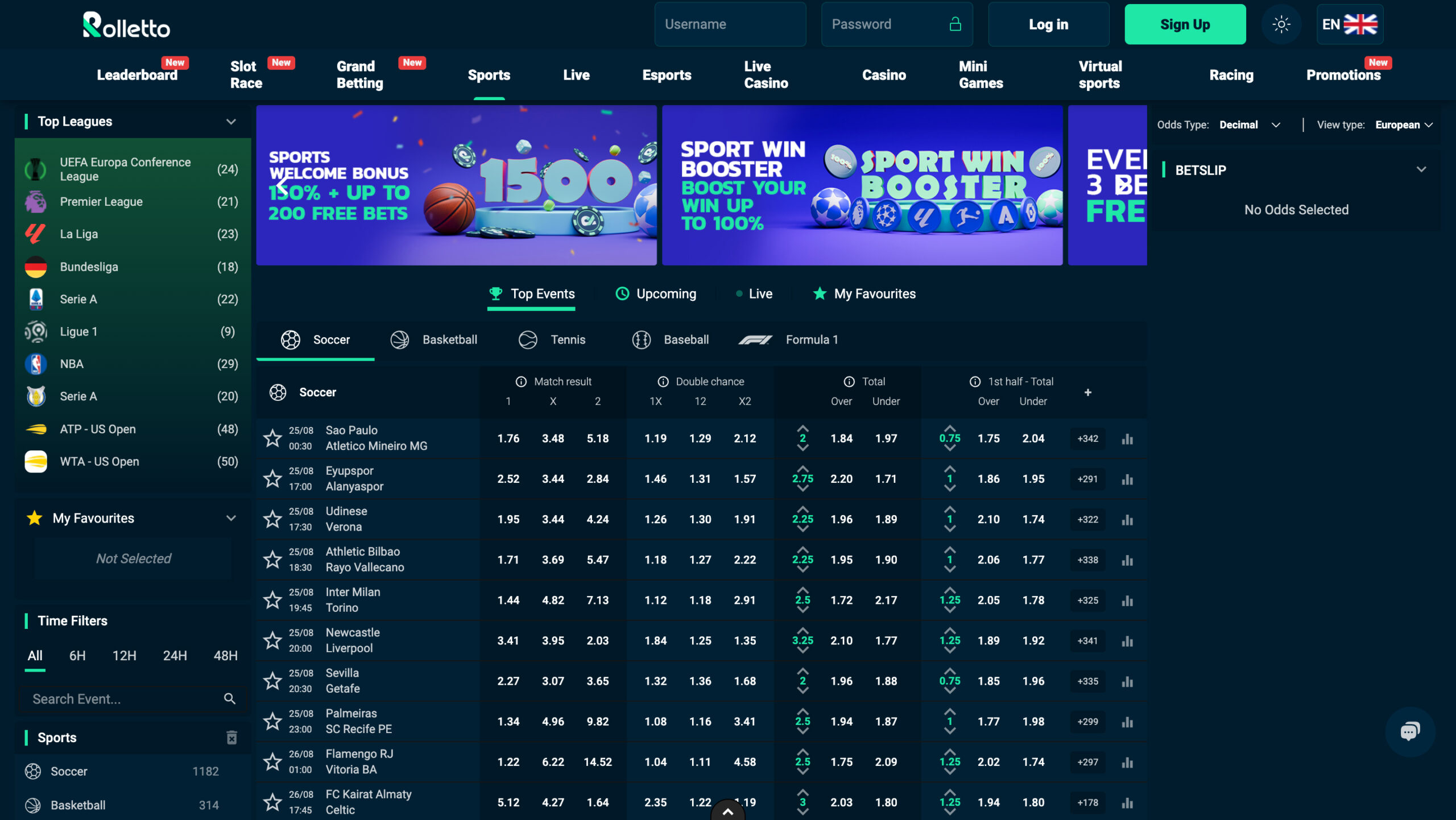 Rolletto Sportsbook