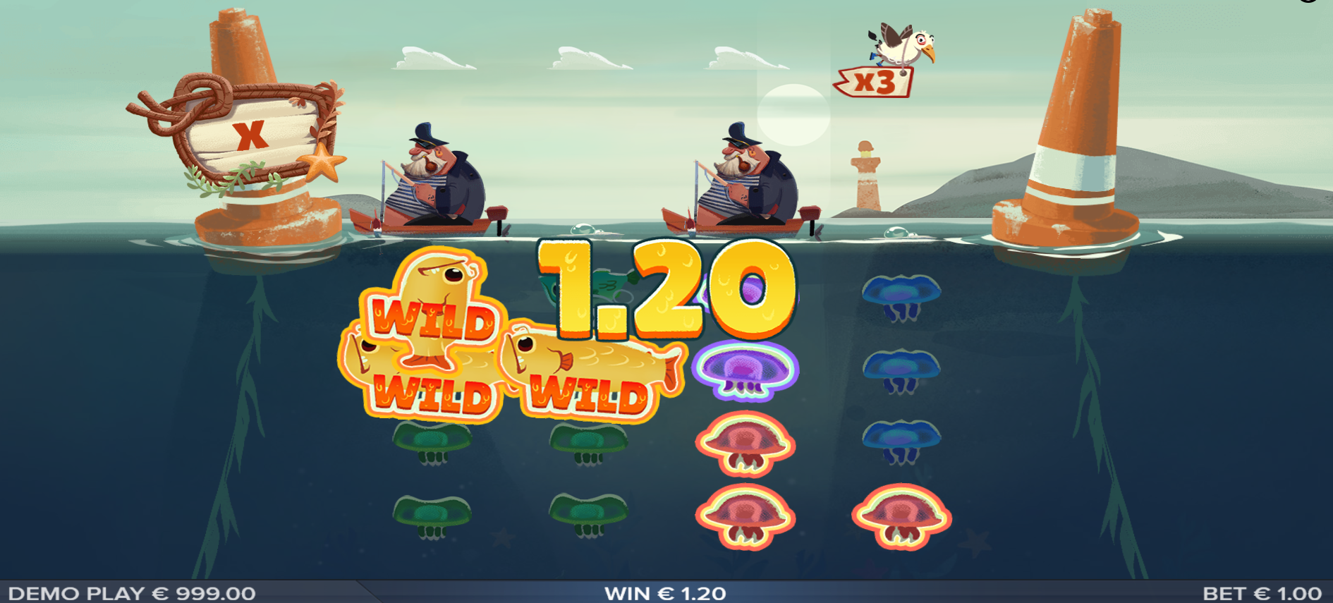 Wins of 3+ Matching Symbols Trigger on Reels 1-4