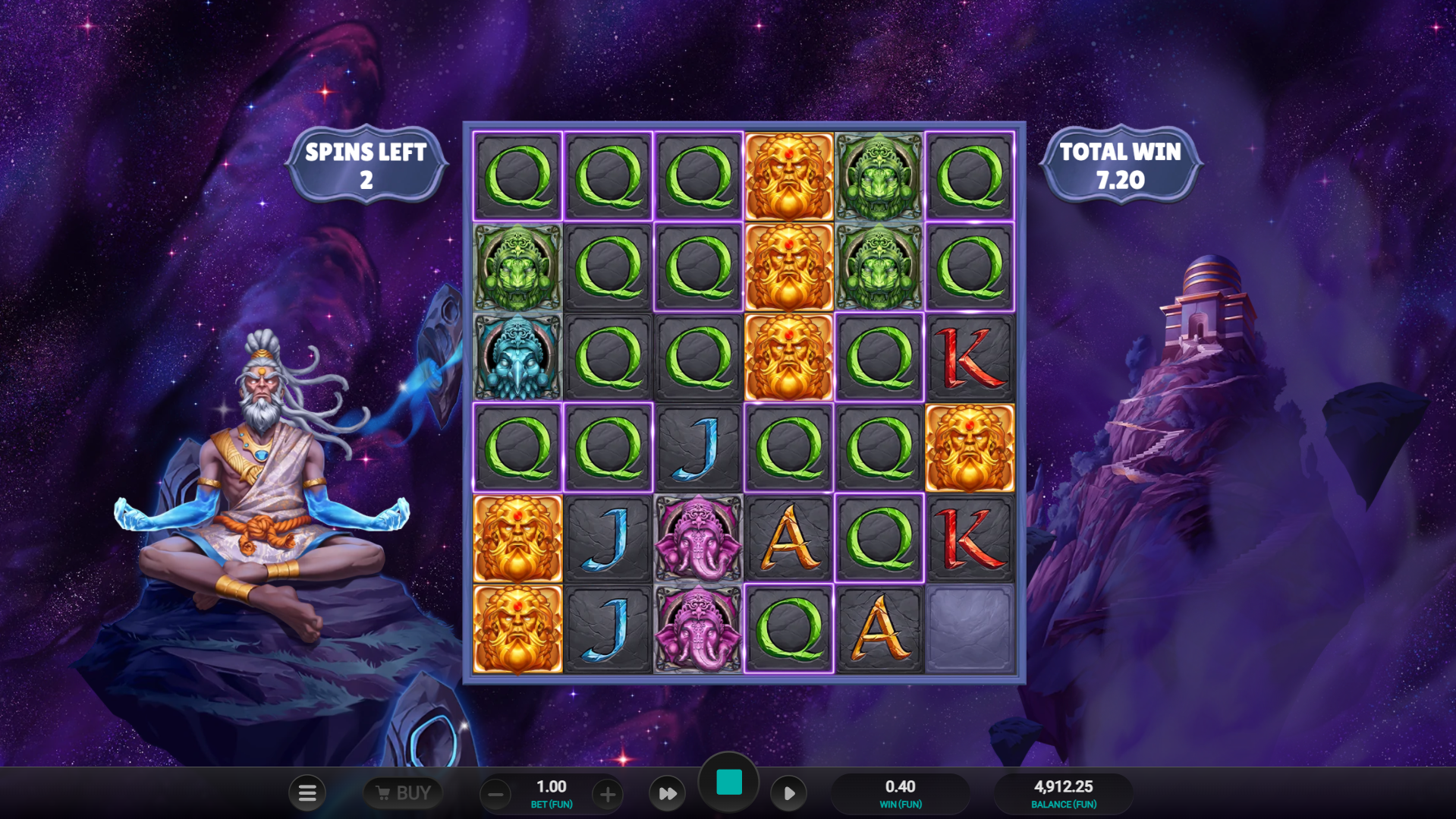 Trigger Persistent Mystery Frames Free Spins and Build up Frames Throughout