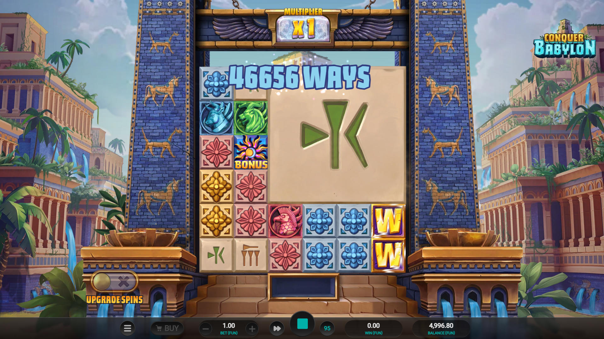 Land Big Symbols up to 4x4 for the Chance to Increase the Global Multiplier