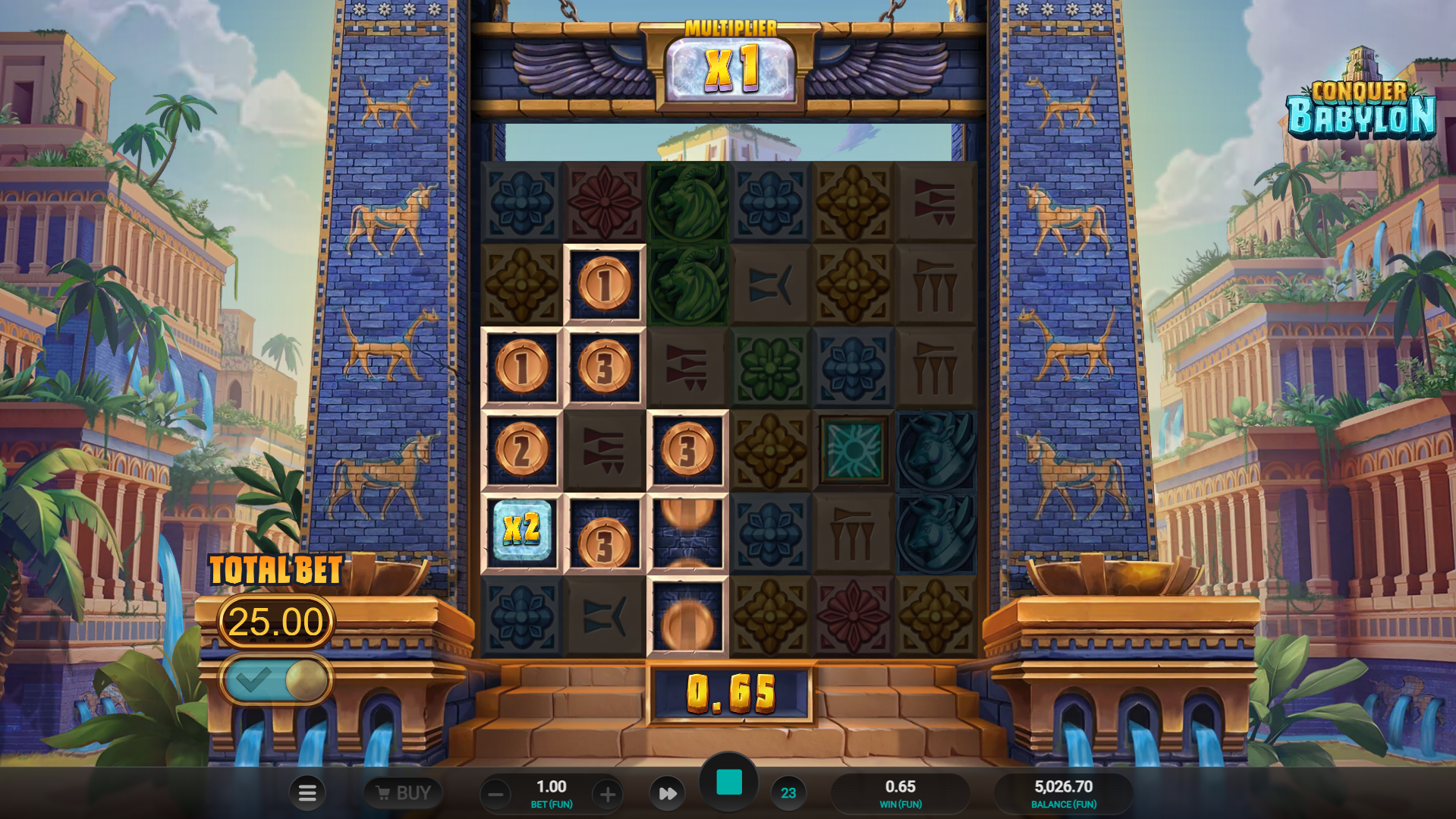 Form Winning Combinations Alongside the Super Symbol to Highlight Positions and Activate the Coin Game