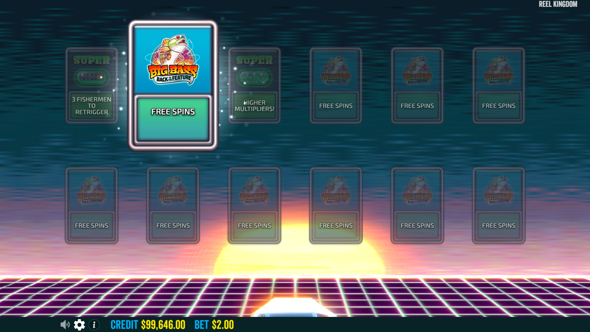 Choose a Random Modifier to Take Through to Free Spins Including Extra Money Symbols and Increased Retrigger Multipliers