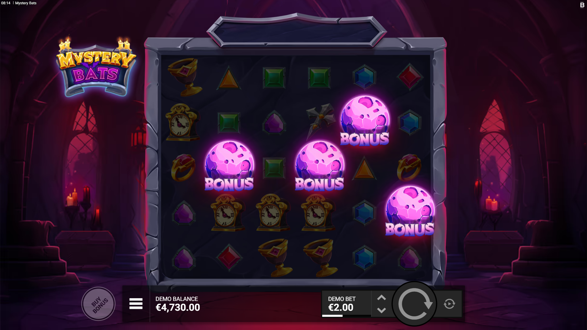Trigger the Free Spins Bonus Rounds by Landing 3 or 4 Scatter Symbols