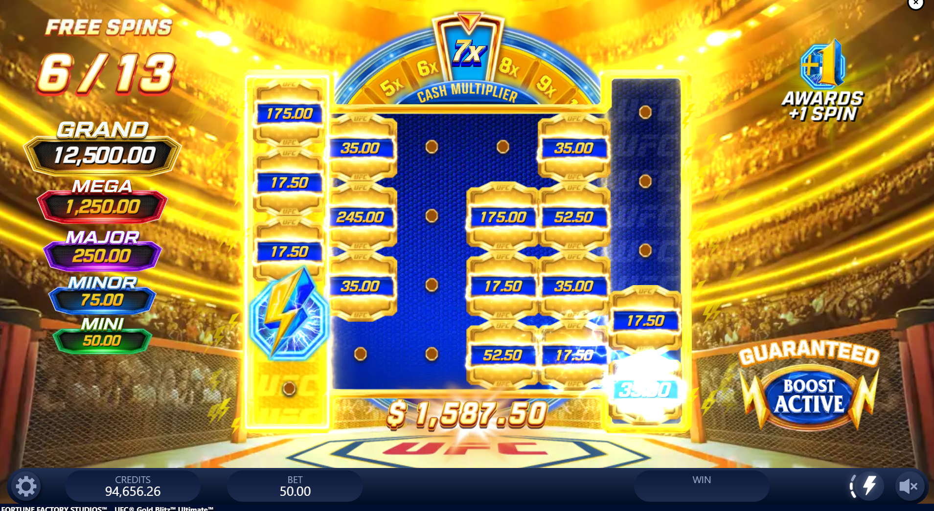 During Free Spins, Only Special Symbols are Active Alongside a Cash Multiplier Able to Reach 10x