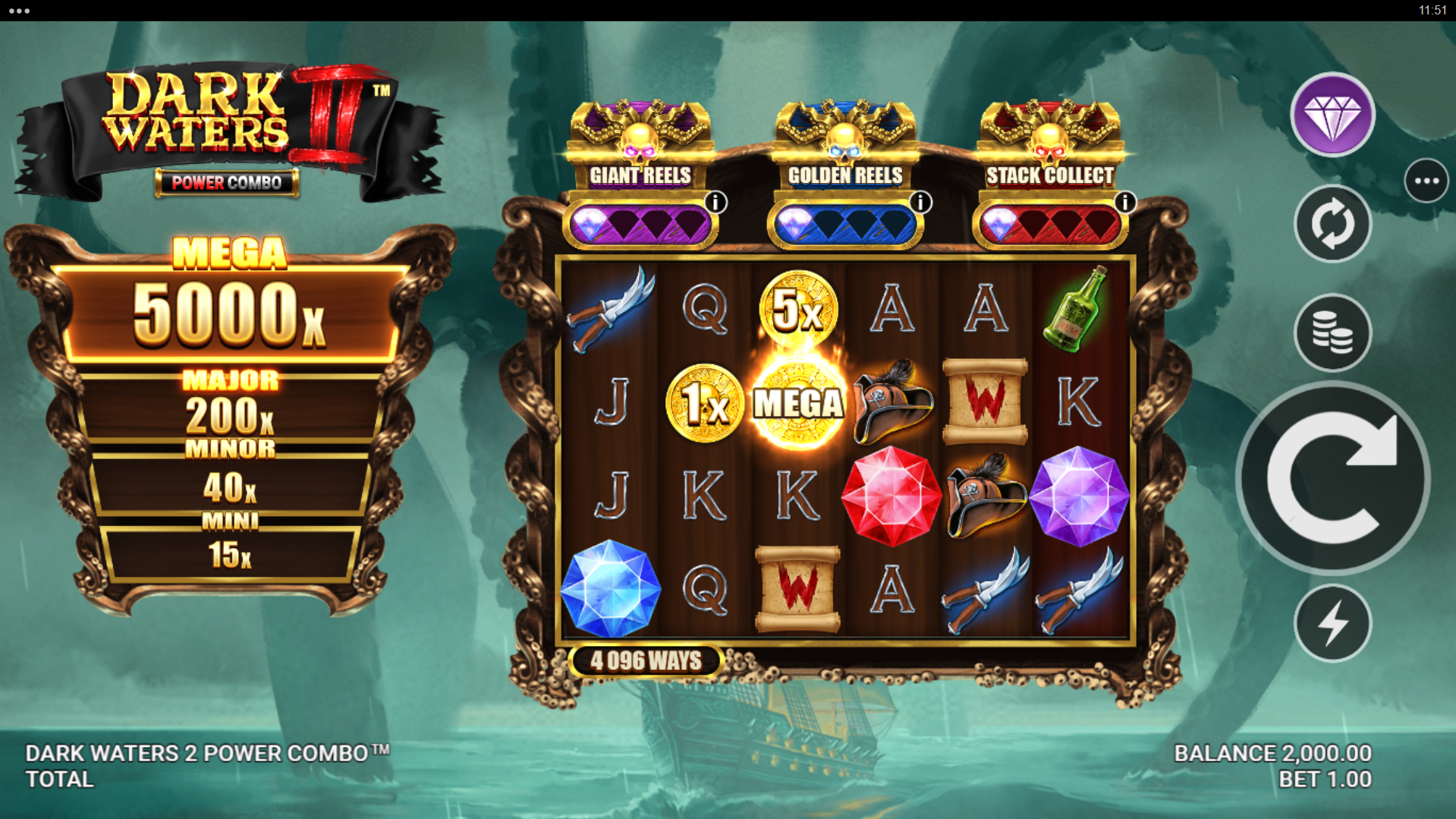 Dark Waters 2 Power Combo Base Game Play