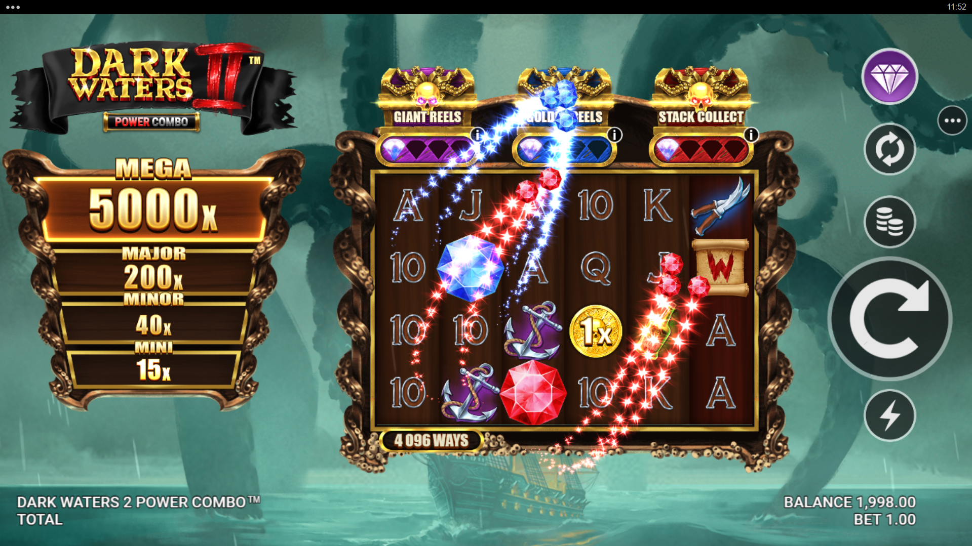 Collect Bonus Tokens and Progression Tokens to Enhance and Trigger 1 or More Bonus Features