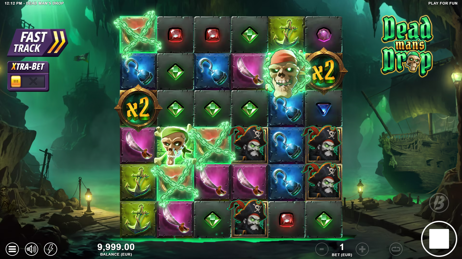 Land Power-Up Symbols to Activate In-Game Enhancements and Modifiers