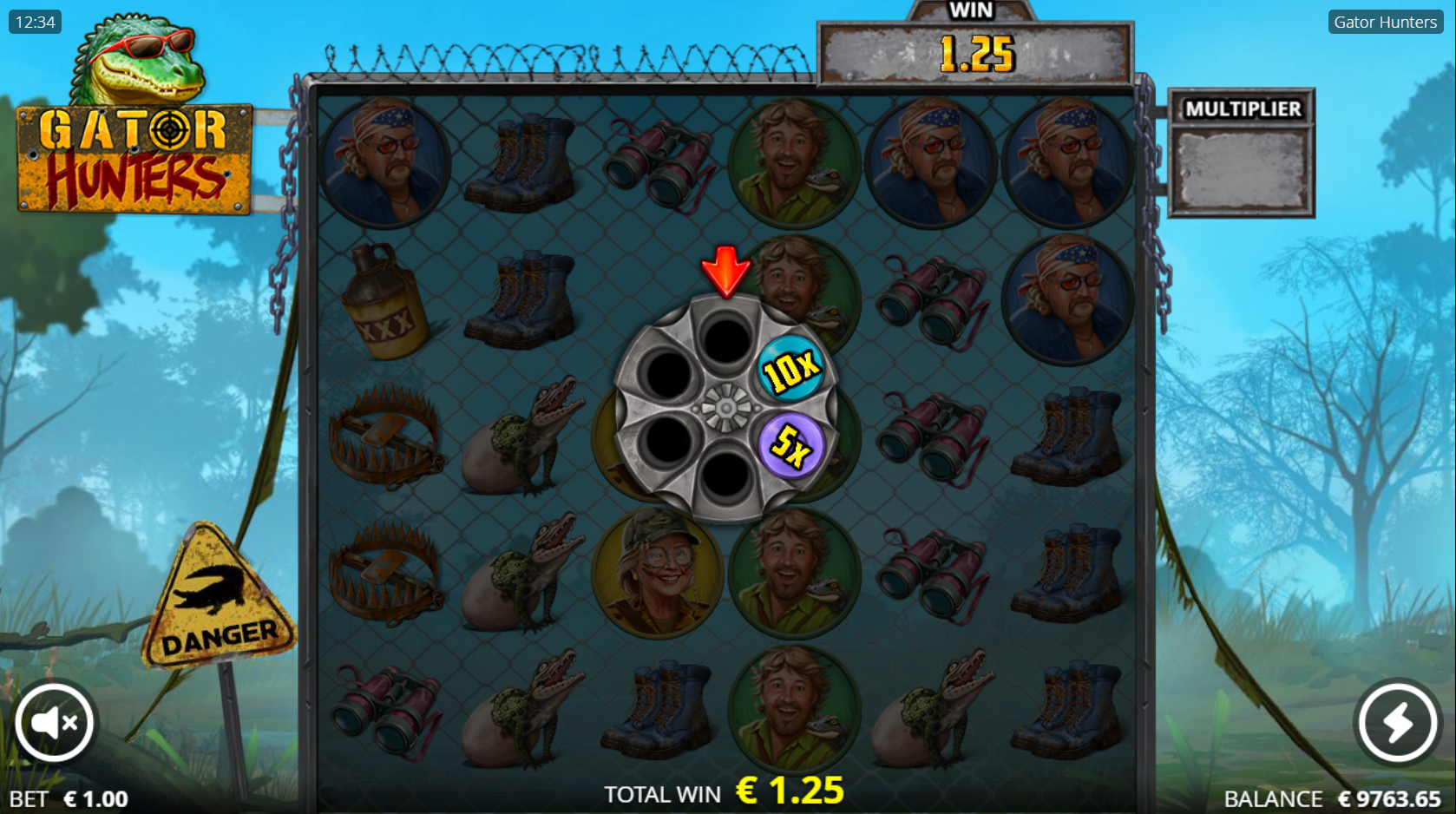Land up to 6 Revolvers at Once, Awarding Possible Total Win Multiplier Values up to 2,000x