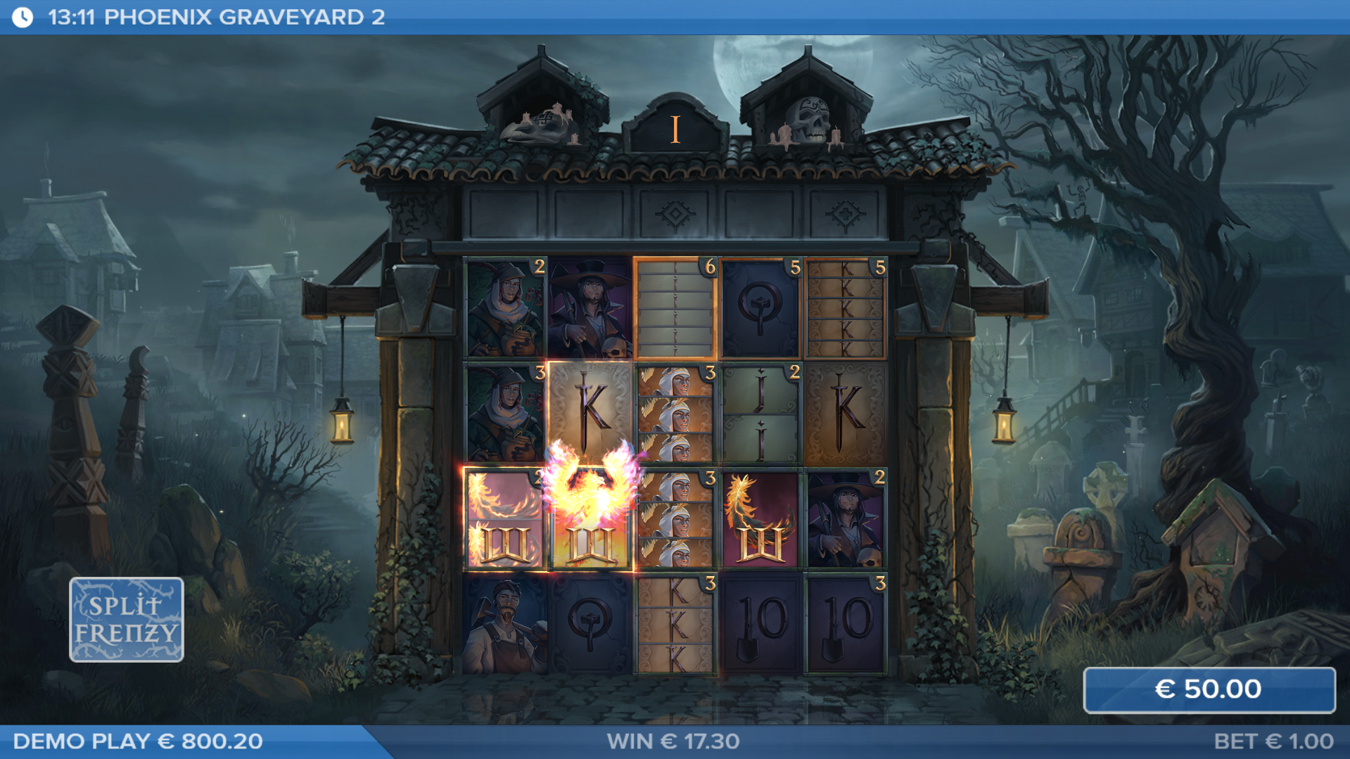 Multiple Split Features can be Unlocked to Increase Win Ways Across the Game Grid