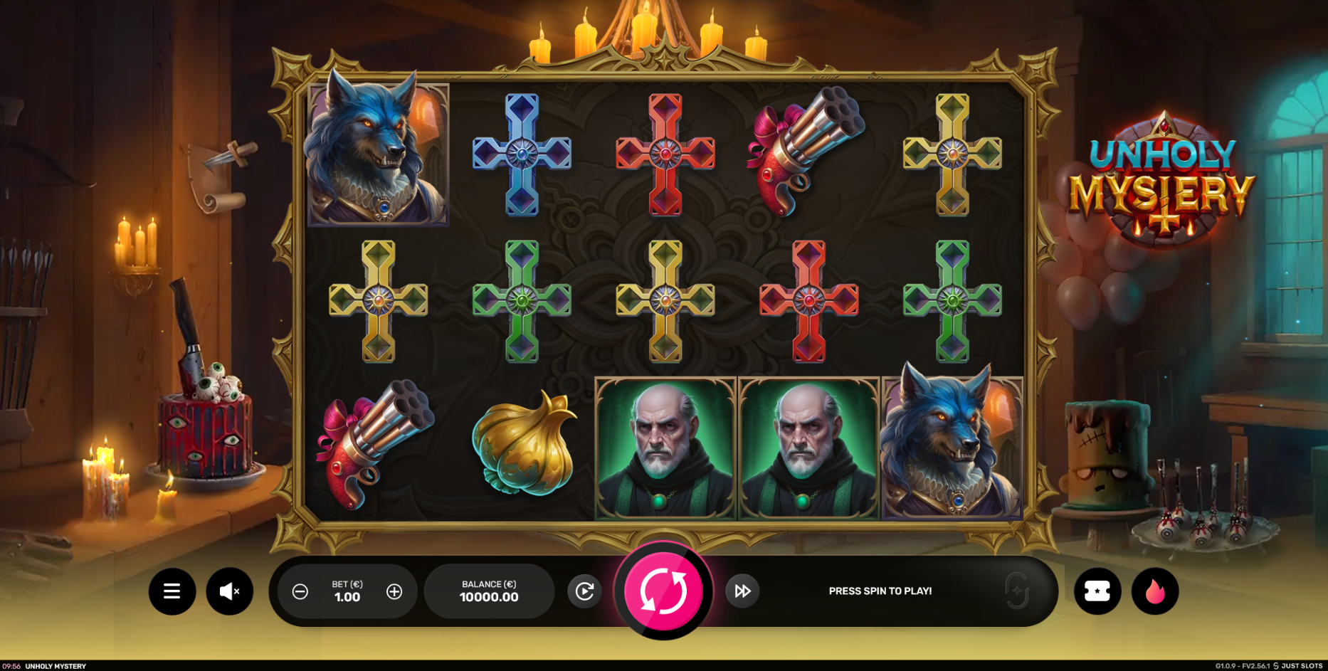 Unholy Mystery Base Game Play