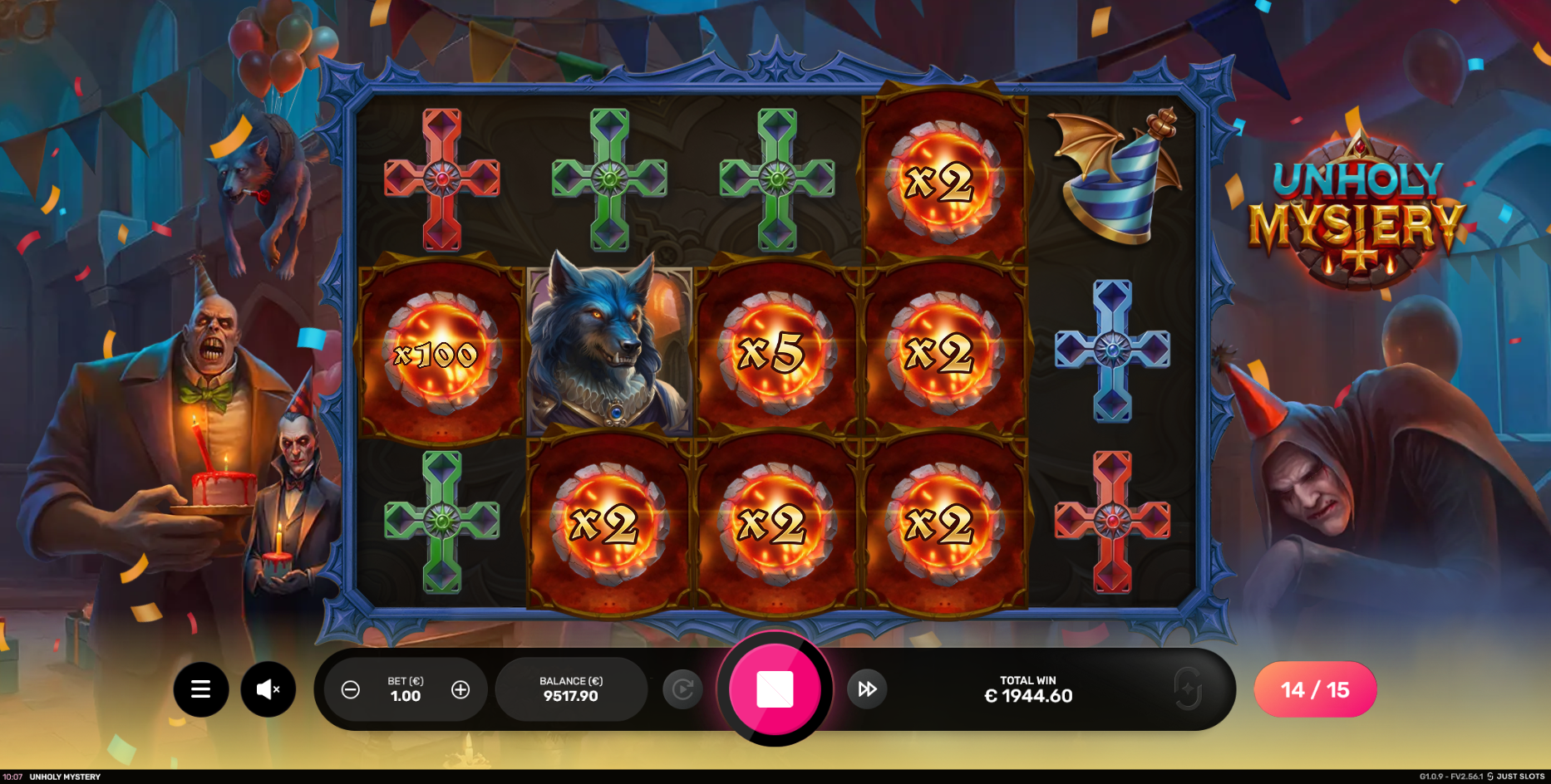 Unholy Mystery Free Spins Play