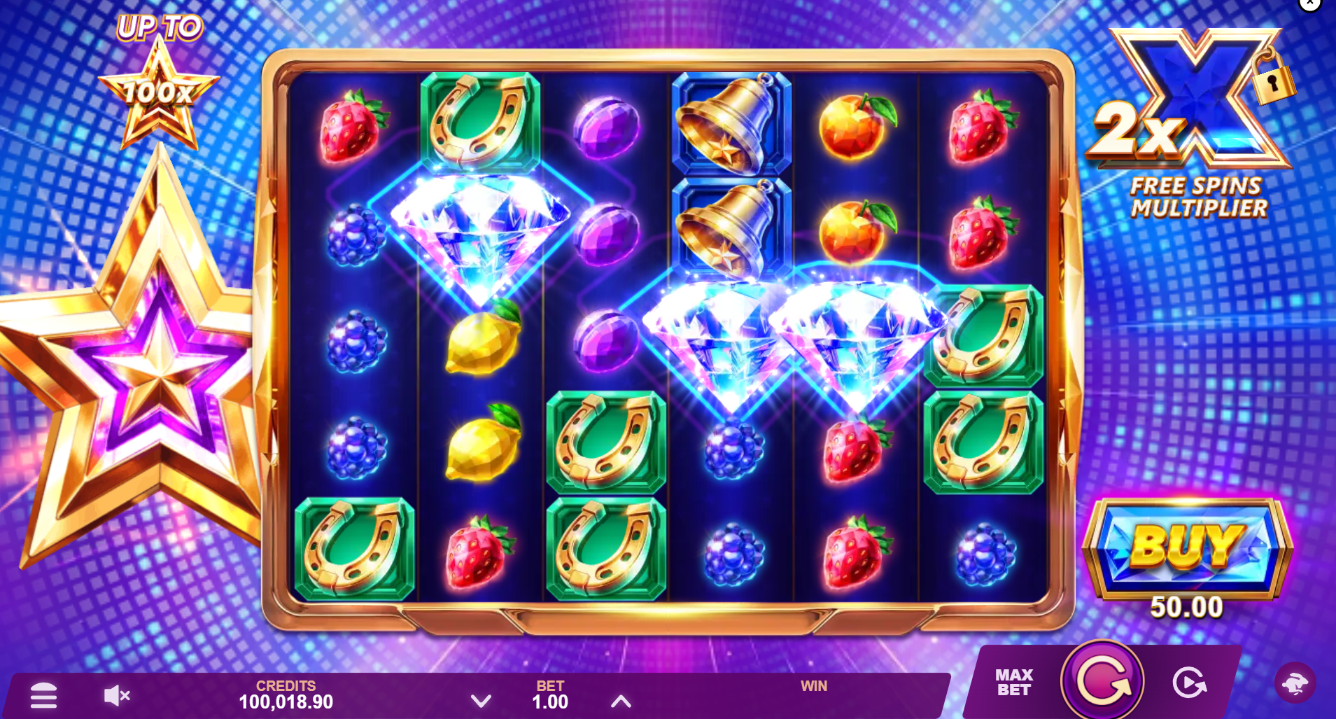 Hyper Star MultiChase Base Game Play