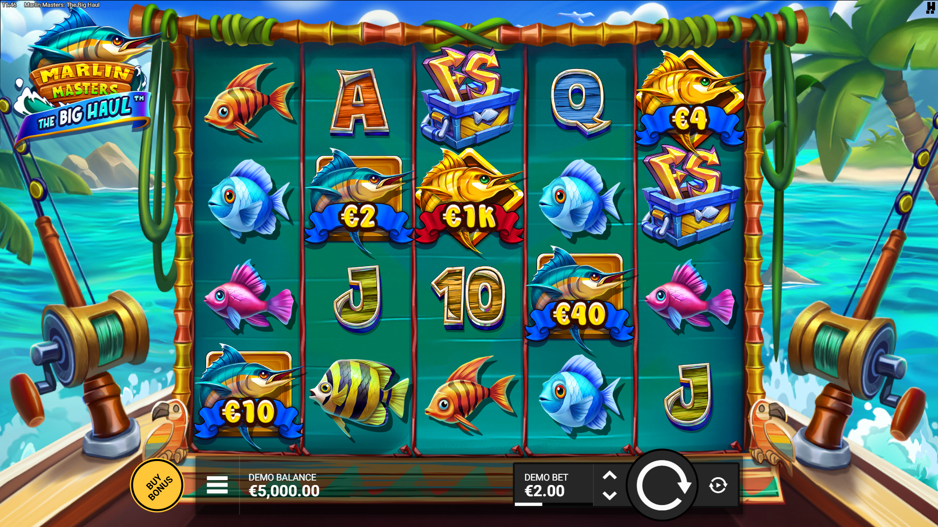 Marlin Masters The Big Haul Base Game Play