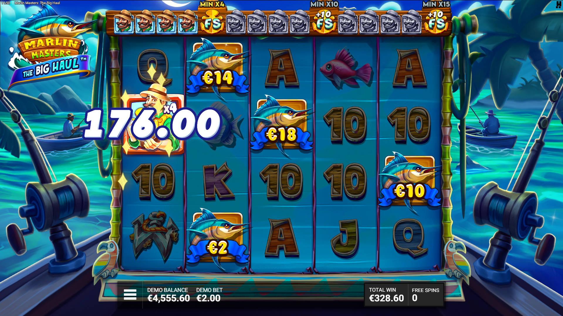 Marlin Masters the Big Haul Free Spins Play