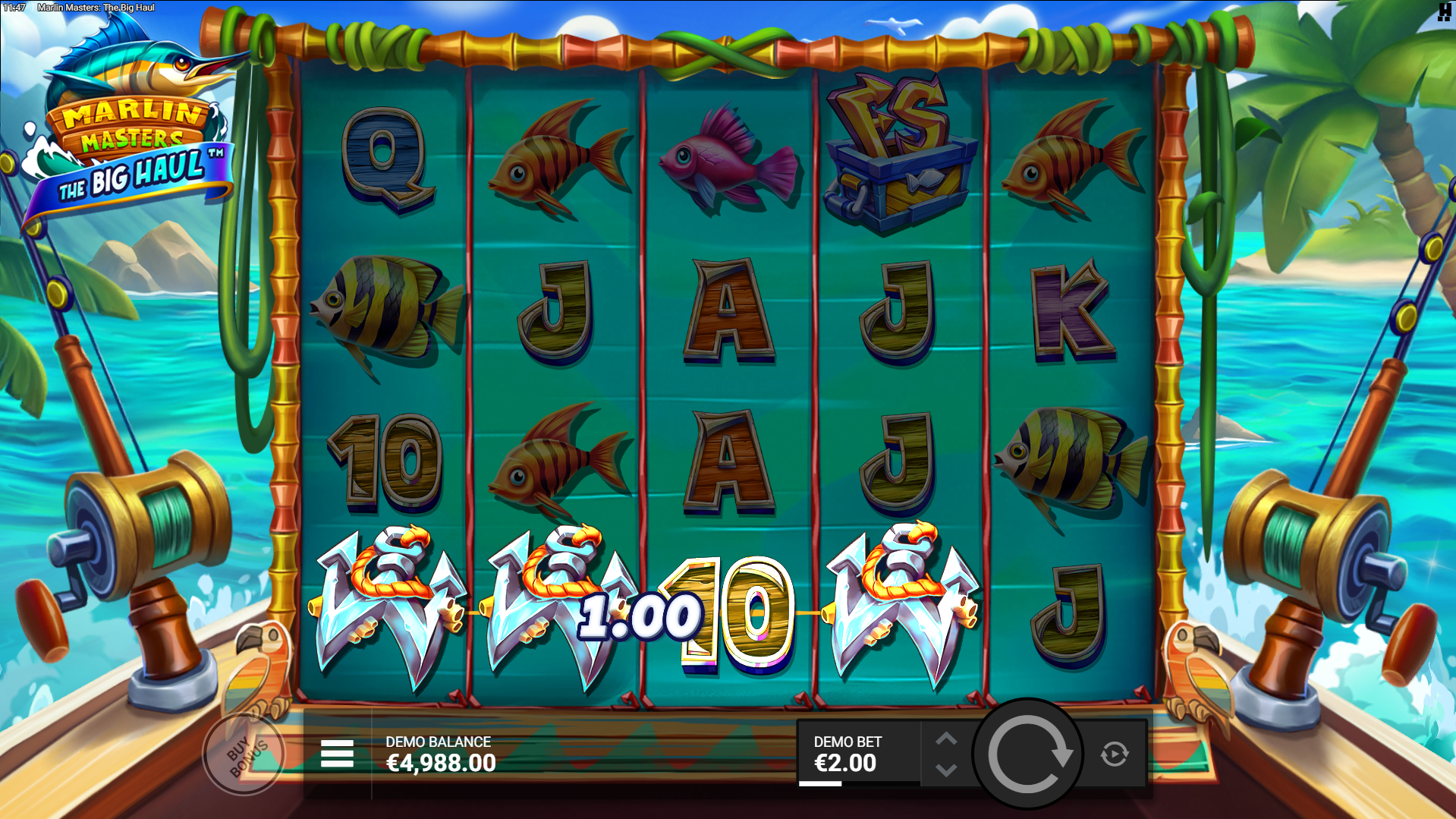 Marlin Masters The Big Haul Offers Players 14 Fixed Paylines